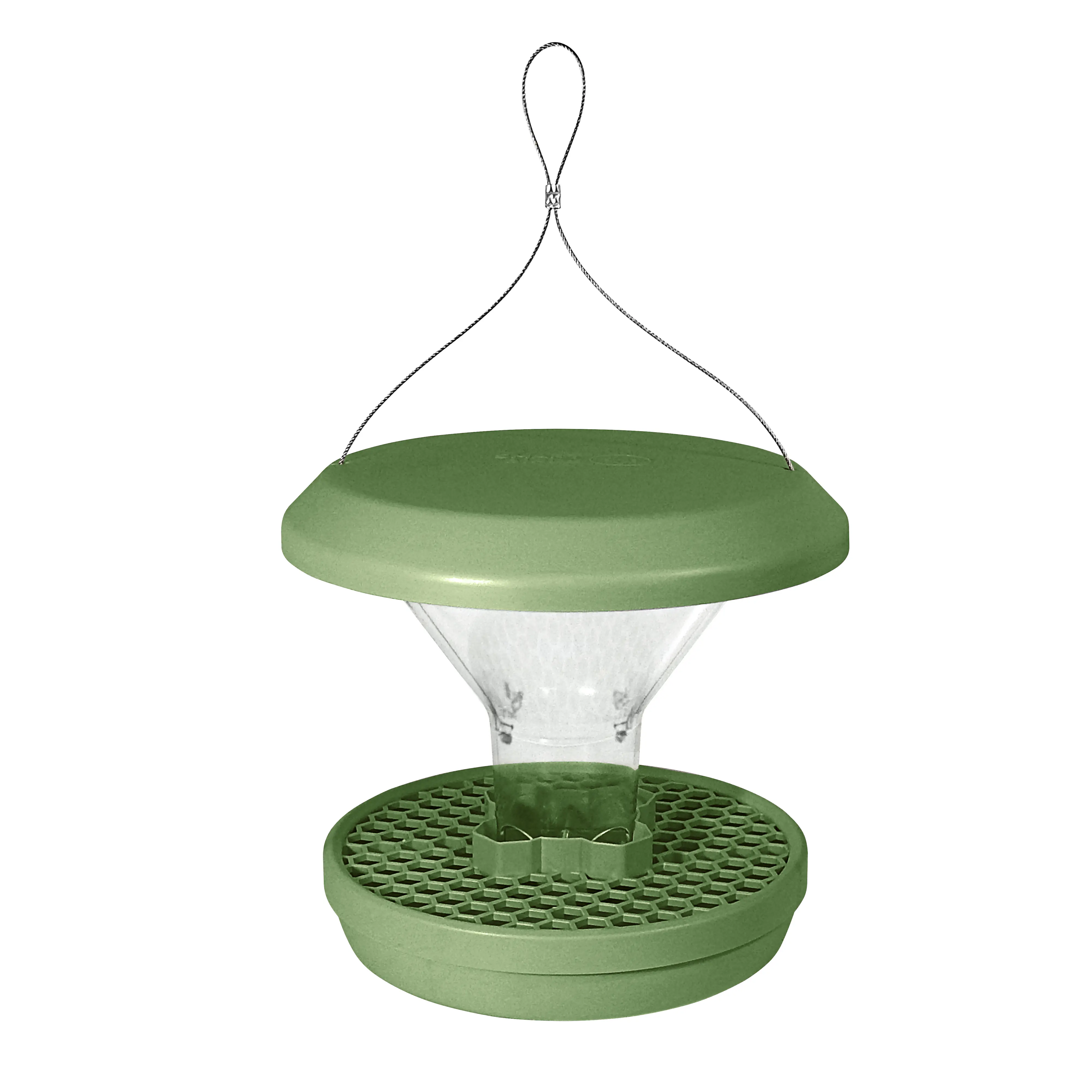 Swissinno Vogelfutterhaus Davos 25 x 25 x 22 cm sage