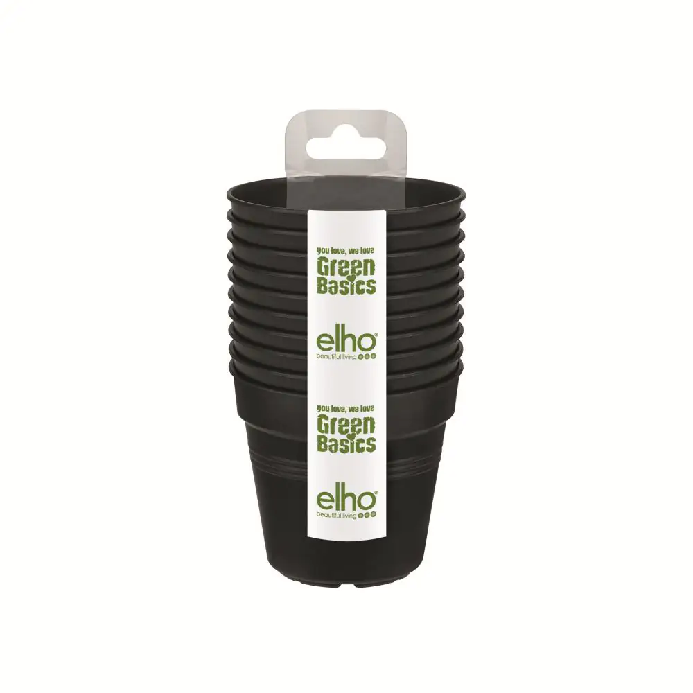 Elho Anzuchttopf Green Basics schwarz Ø 7,5cm