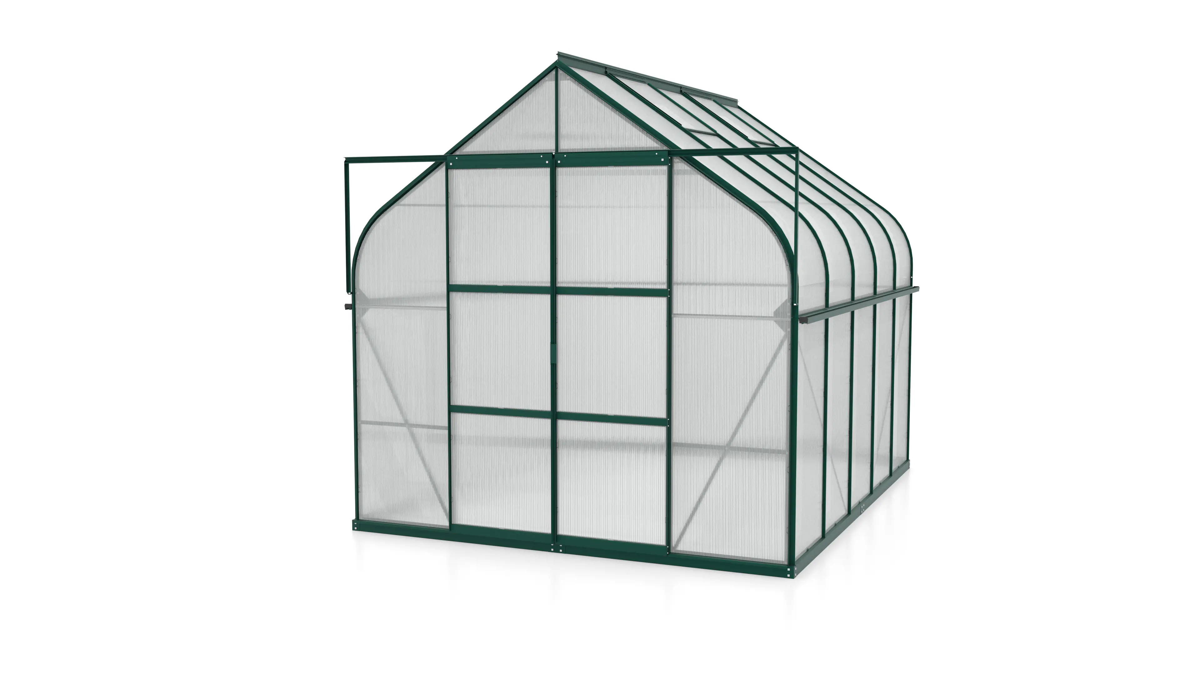 Vitavia Gewächshaus-Set Dione 8300 HKP 4 mm smaragd 254 x 316 cm 