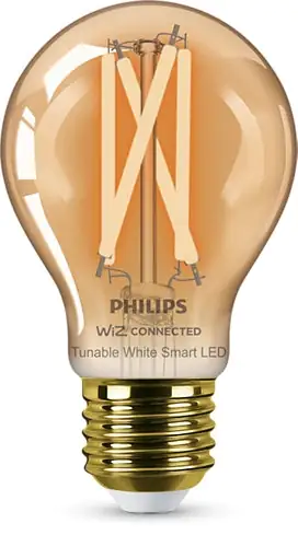 Philips Smart LED Leuchtmittel Tunable White Amber A60 E27 Birnenform 7 W