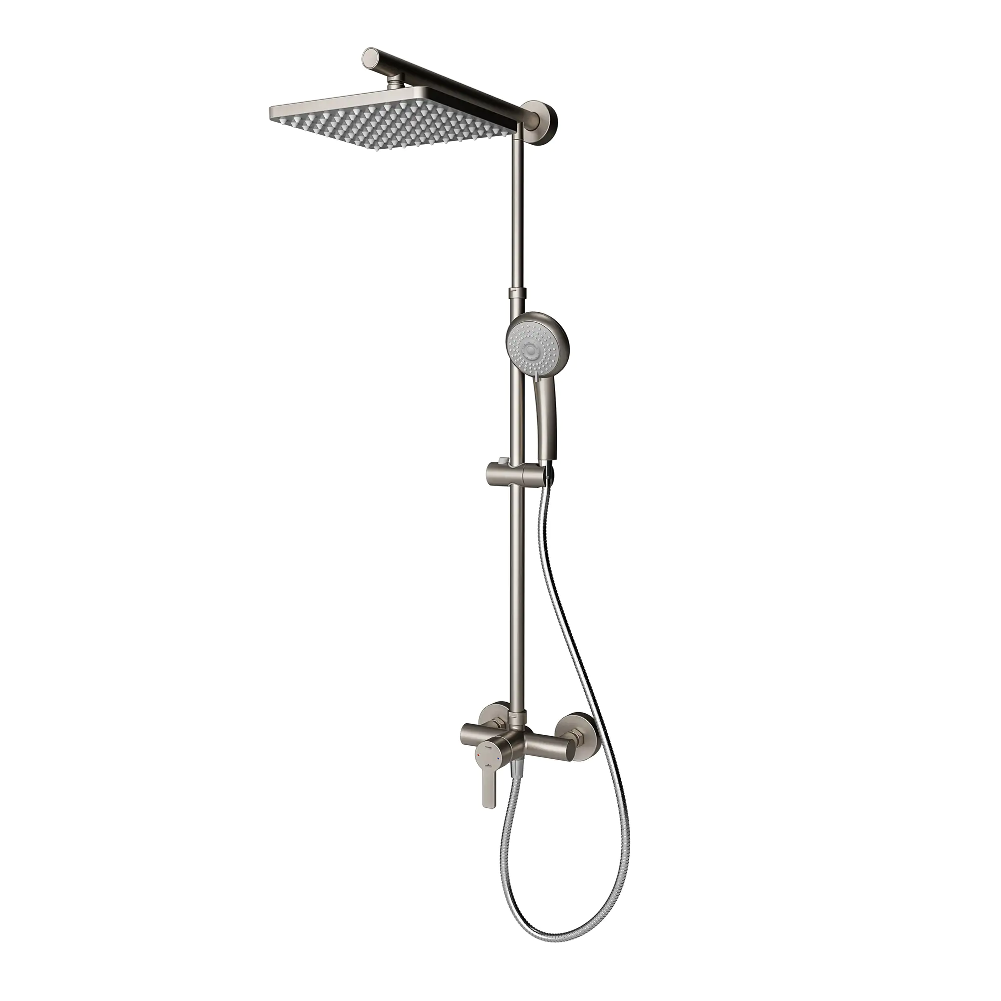 Schulte DuschMaster Rain Classic eckig Einhebelmischer