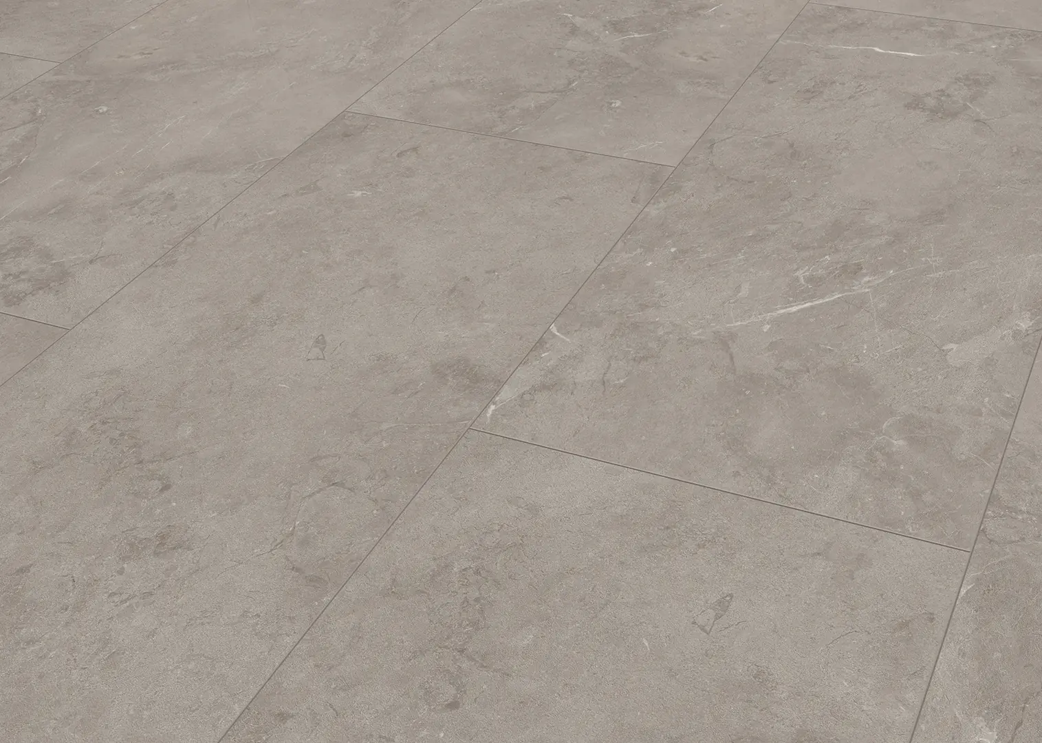 Classen Vinylboden Fliese Ceramin Floors Tera Marmor grau