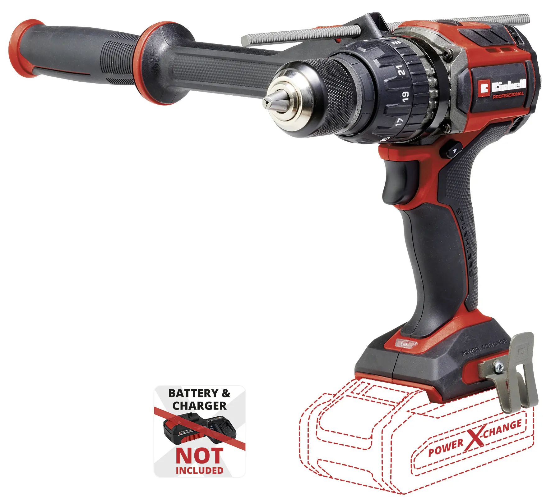 Einhell Professional Akku-Schlagbohrschrauber TP-CD 18/120 Li-i BL Solo
