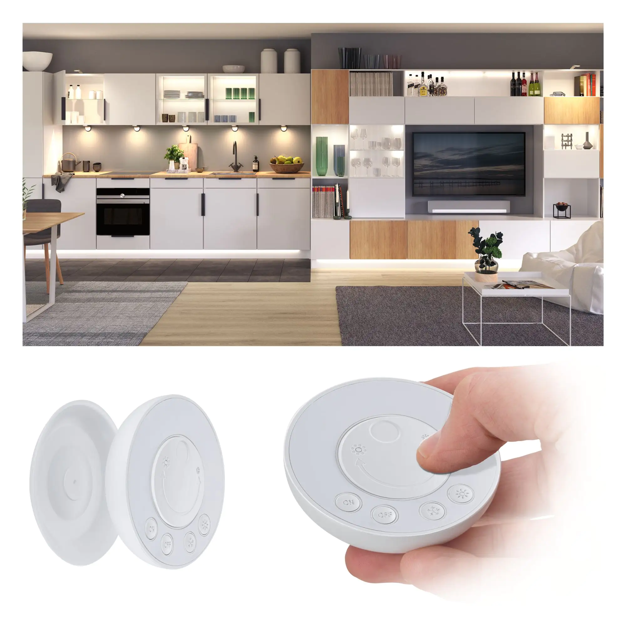 Paulmann Clever Connect Fernbedienung Switch Bowl weiß