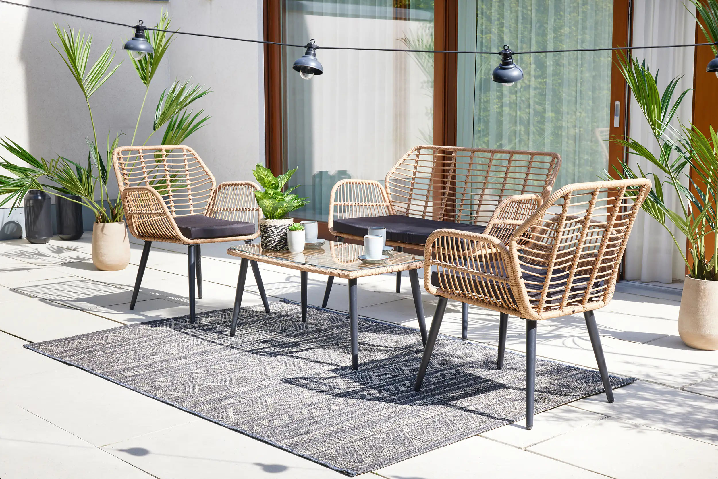 TrendLine Loungeset Larisa 4-teilig