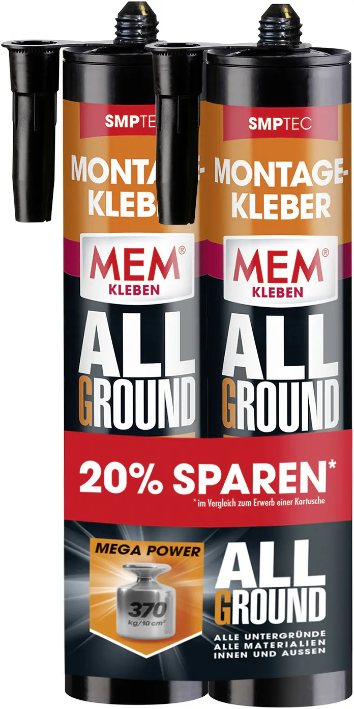 MEM Montagekleber Mega Power 2x 450 g