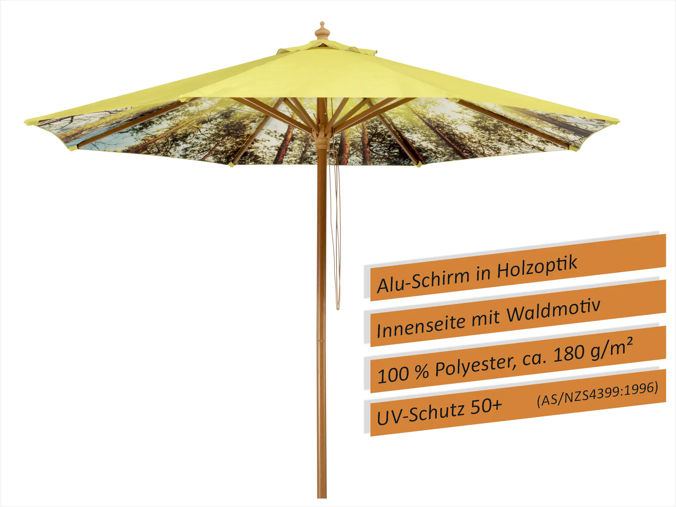 Schneider Sonnenschirm Malaga forest Ø 300 cm 