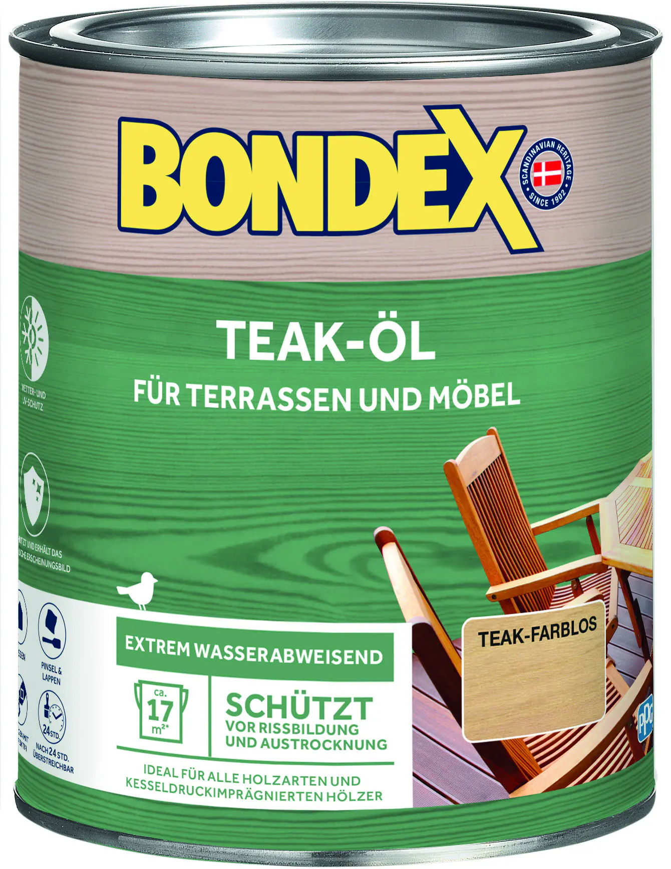 Bondex Teak Öl 750 ml farblos
