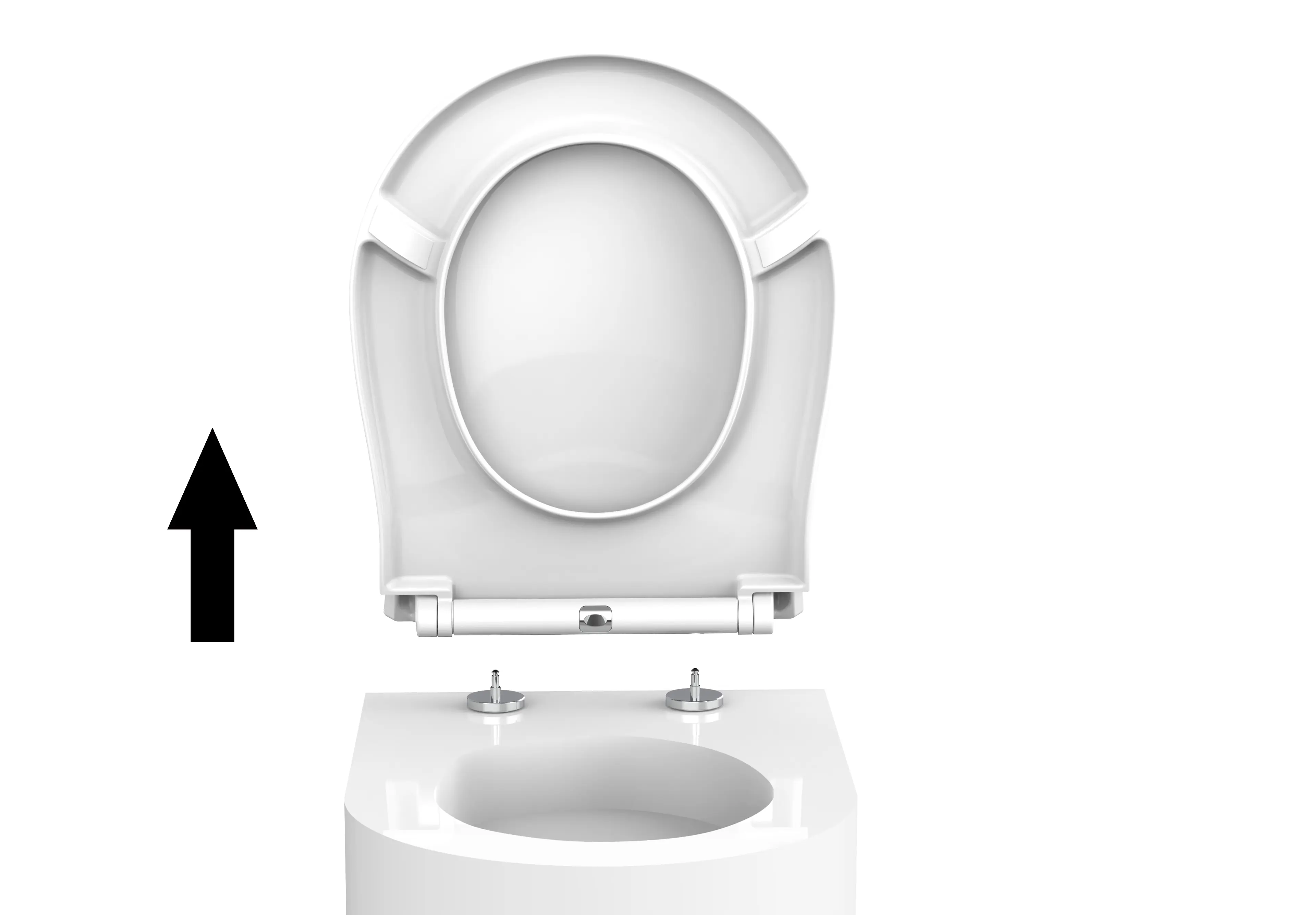 Primaster WC-Sitz mit Absenkautomatik Phoenix Softclose weiß
