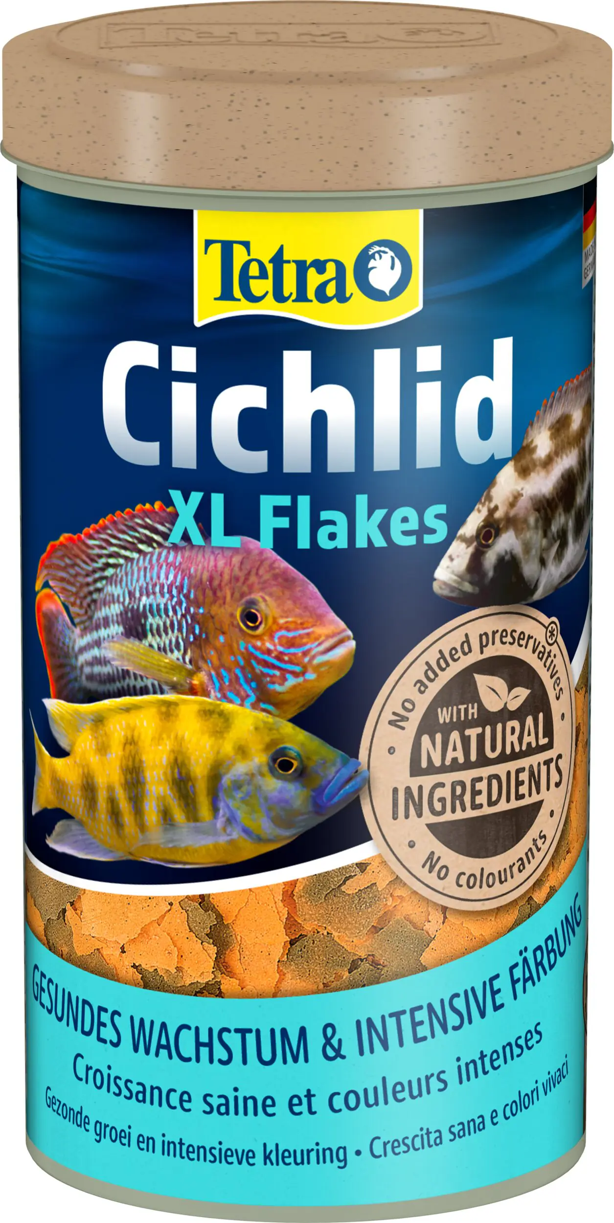 Tetra Cichlid XL-Flakes 500 ml