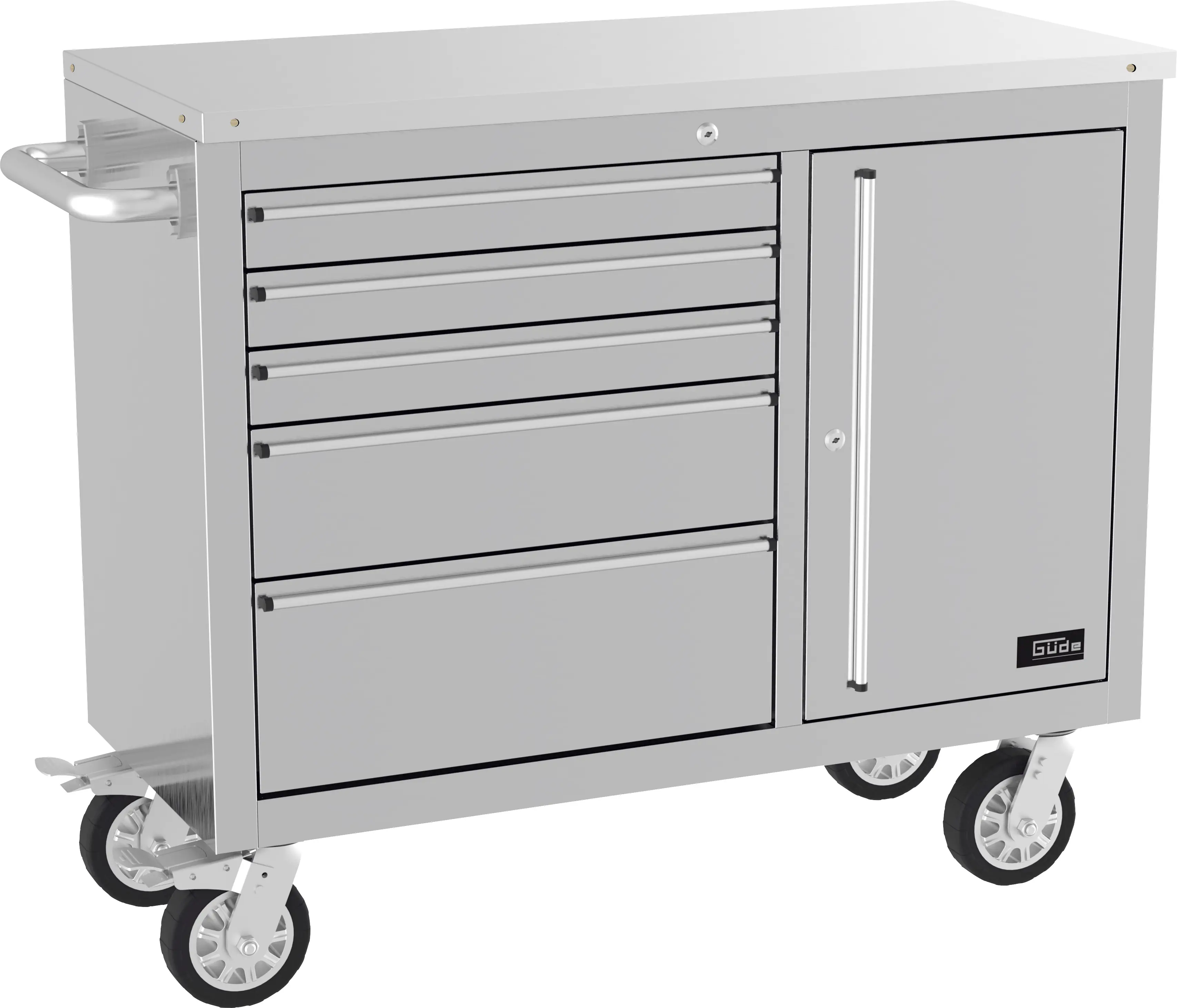 Güde Werkstattwagen 5/1 Inox Edelstahl