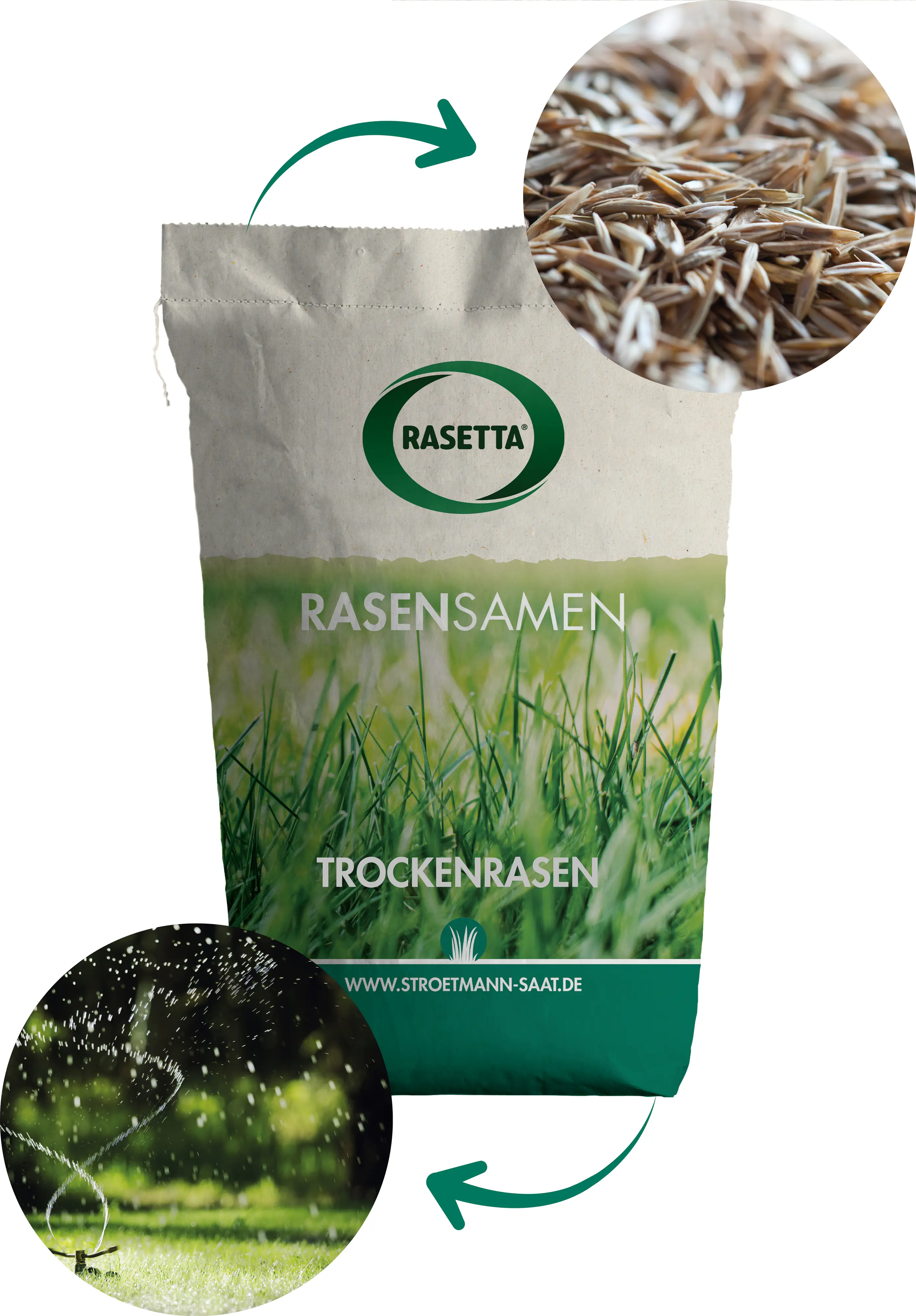 Stroetmann Rasensamen für Trockenrasen 10 kg