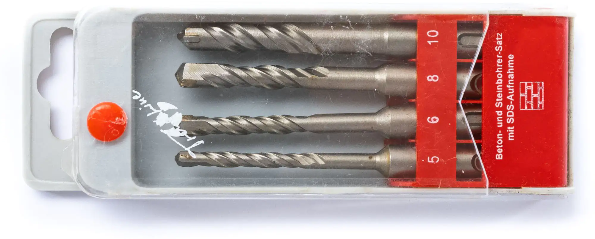TrendLine SDS-Plus Beton- und Steinbohrer Set 4-teilig Ø 5 - 10 mm