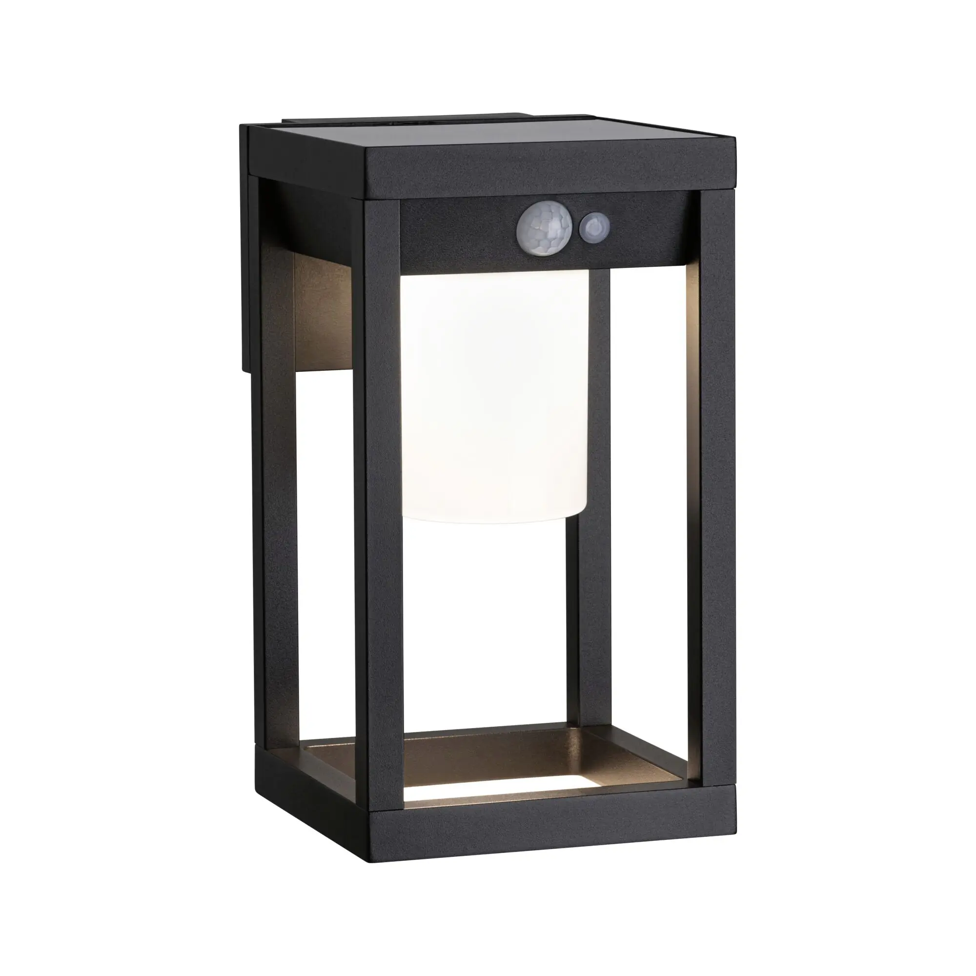Paulmann LED Solarleuchte Marisol schwarz 27 x 15 cm mit Bewegungsmelder