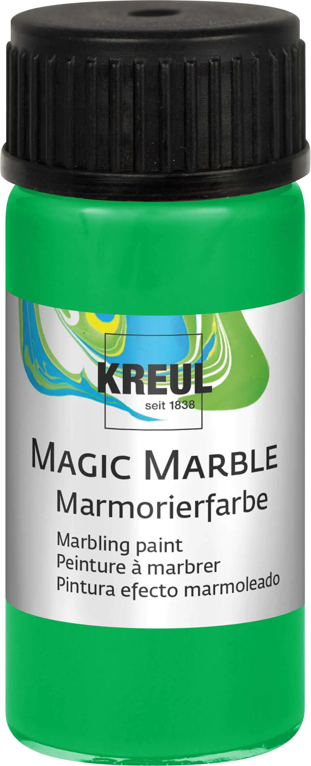 Kreul Magic Marble Marmorierfarbe hellgrün 20 ml