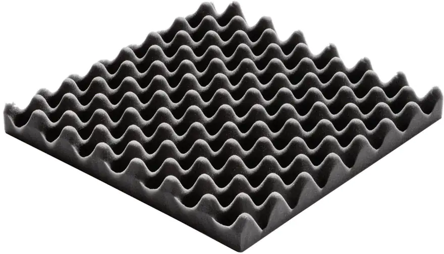 Schaumstoffnoppenplatte anthrazit 50 x 50 cm, 30 mm hoch