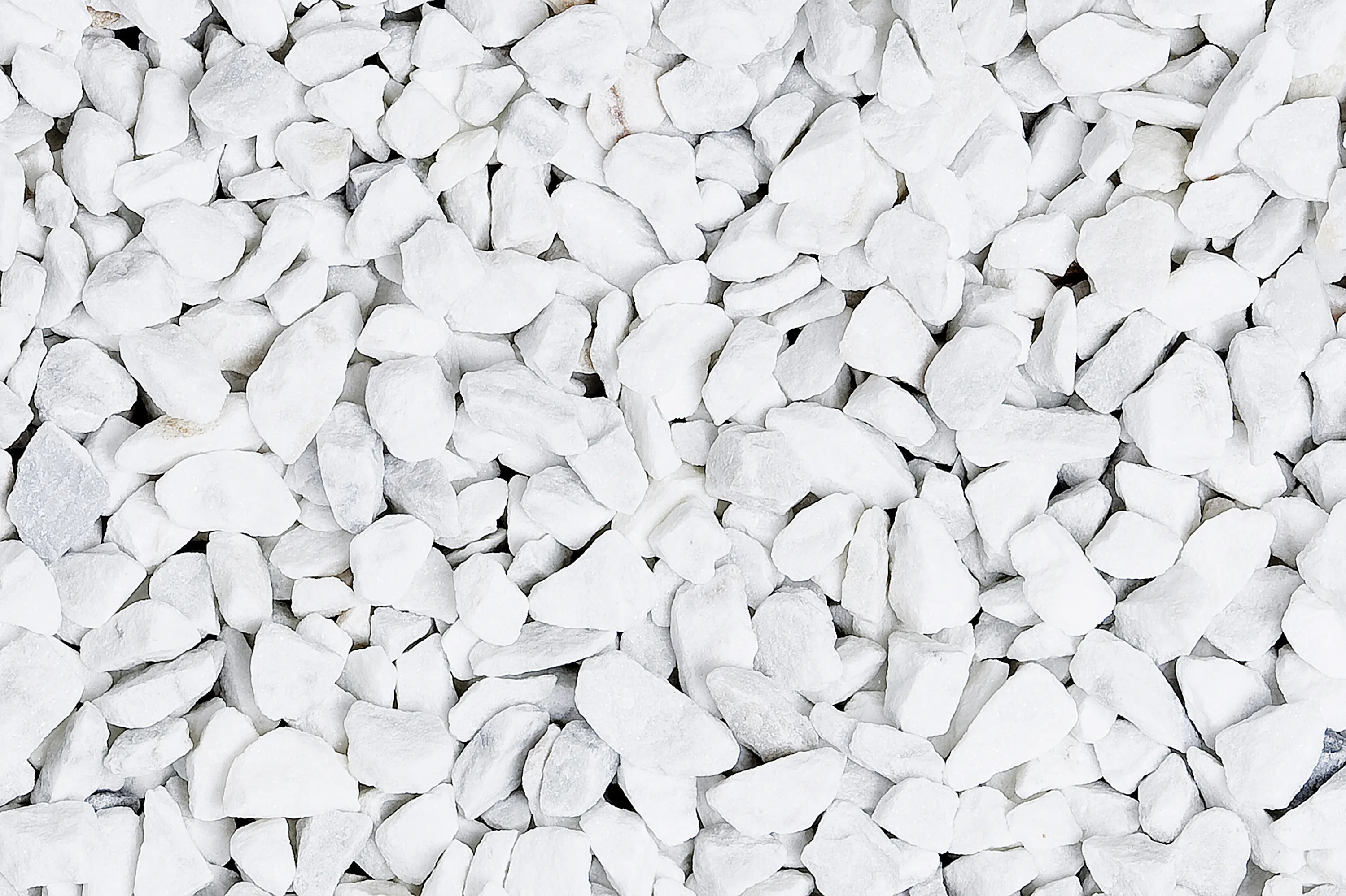 Splitt Bianco Carrara 8 - 12 mm weiß 25 kg