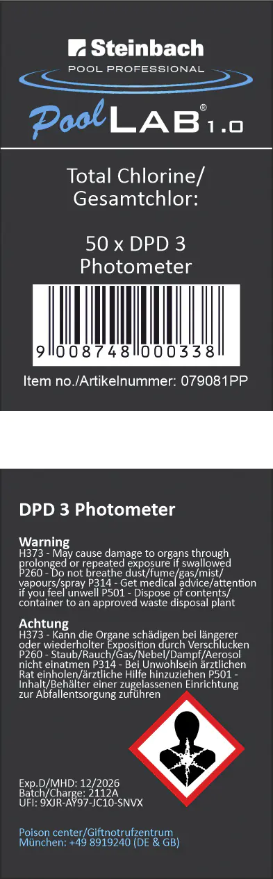 Steinbach DPD N°3 Photometer Tabletten 50 Stück