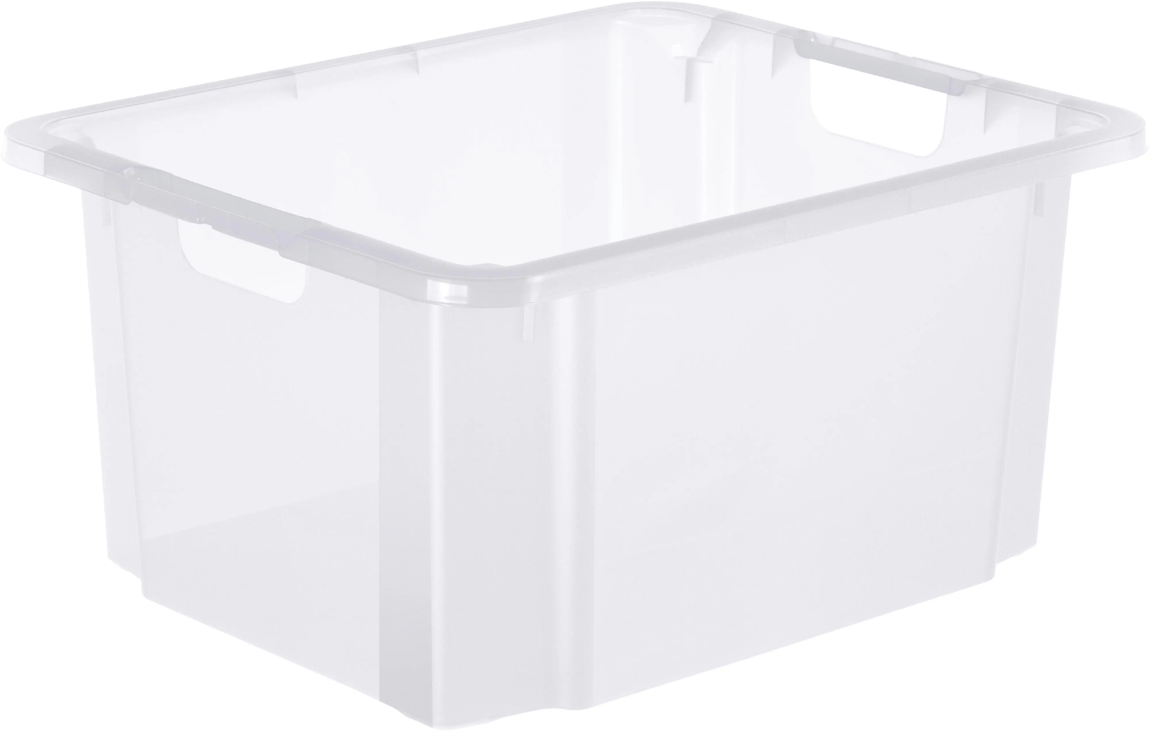 Rotho Drehstapelbox Reverso 46 L transparent