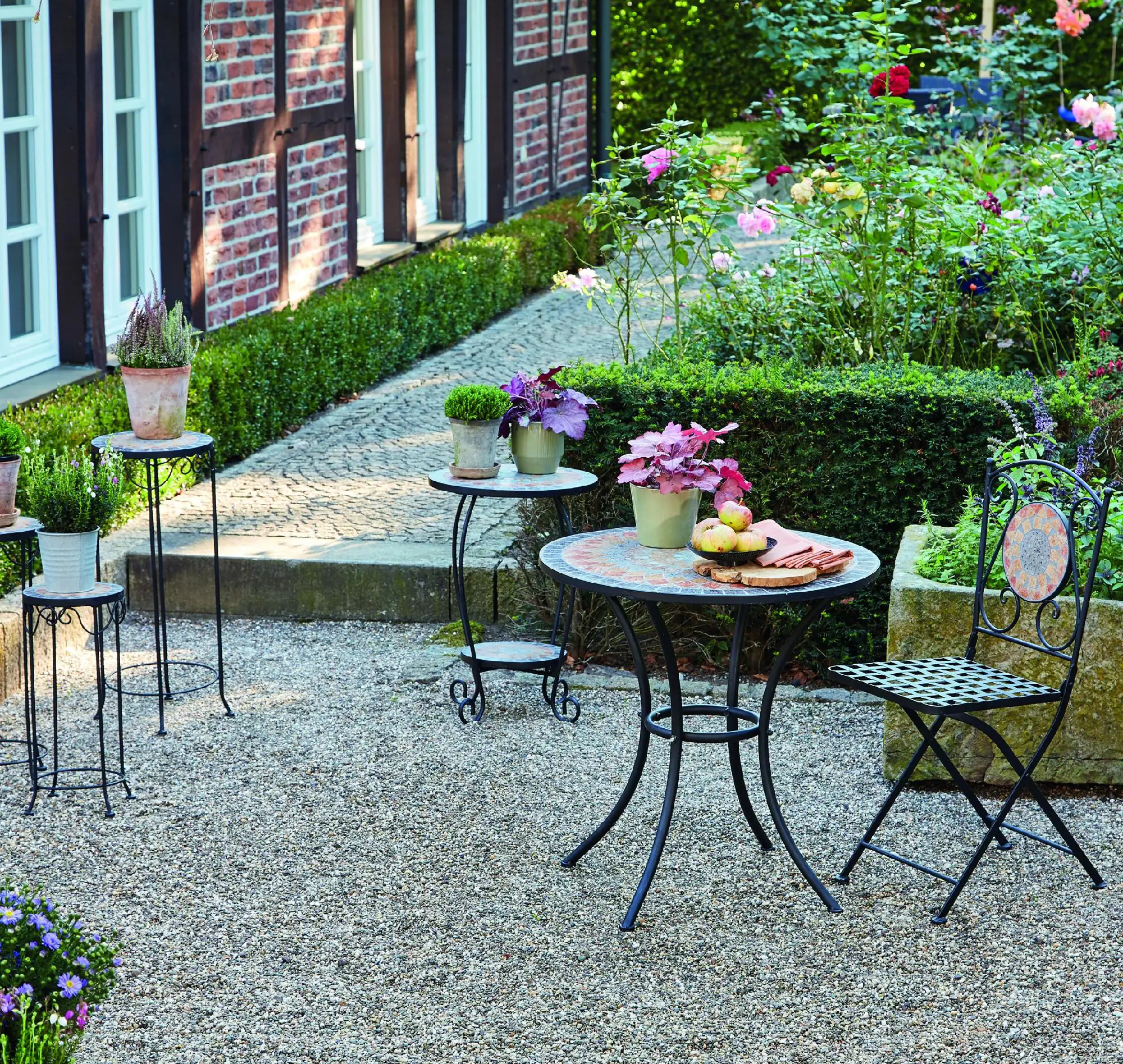 Siena Garden Klappstuhl Prato schwarz