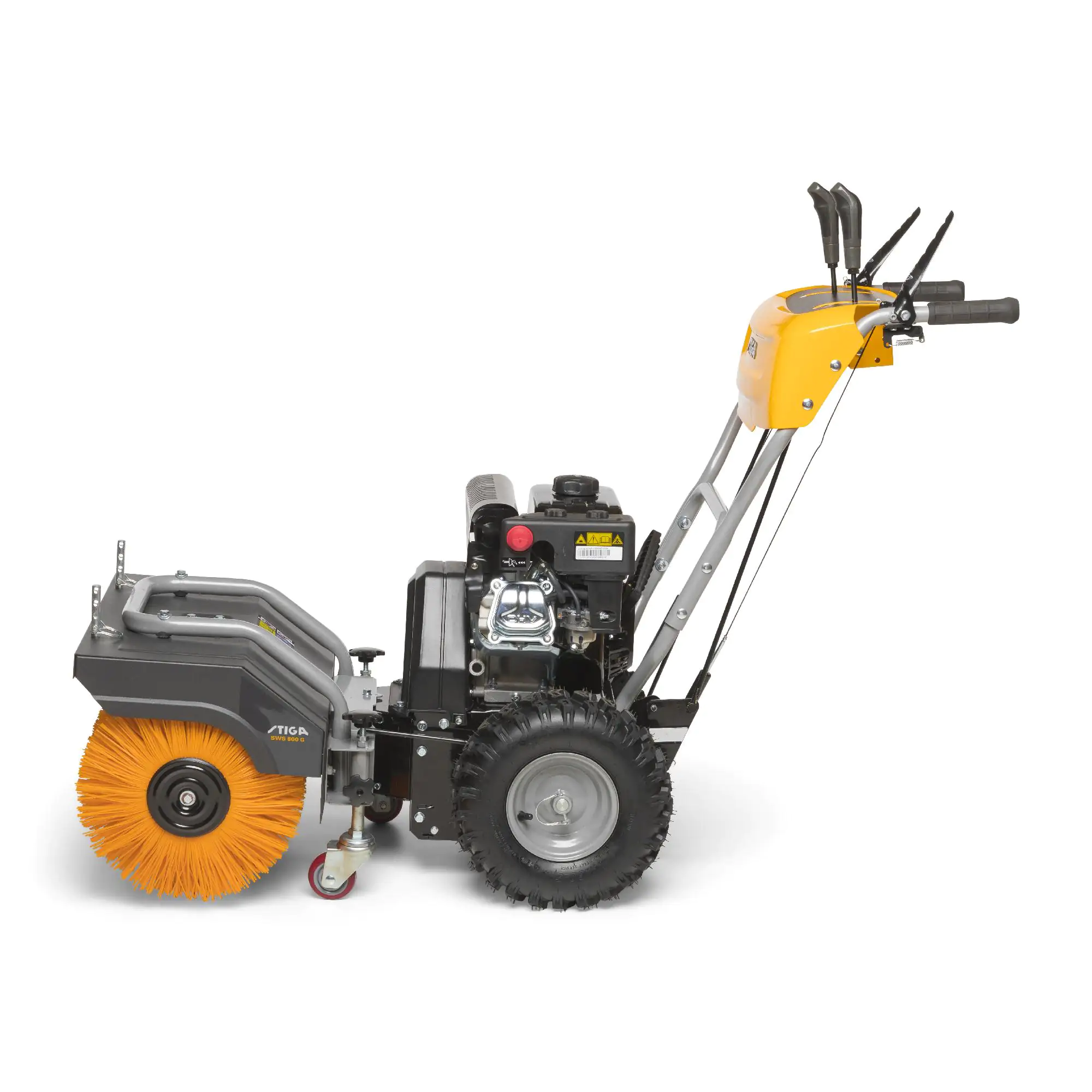Stiga Benzin-Kehrmaschine SWS 800 80 cm Arbeitsbreite