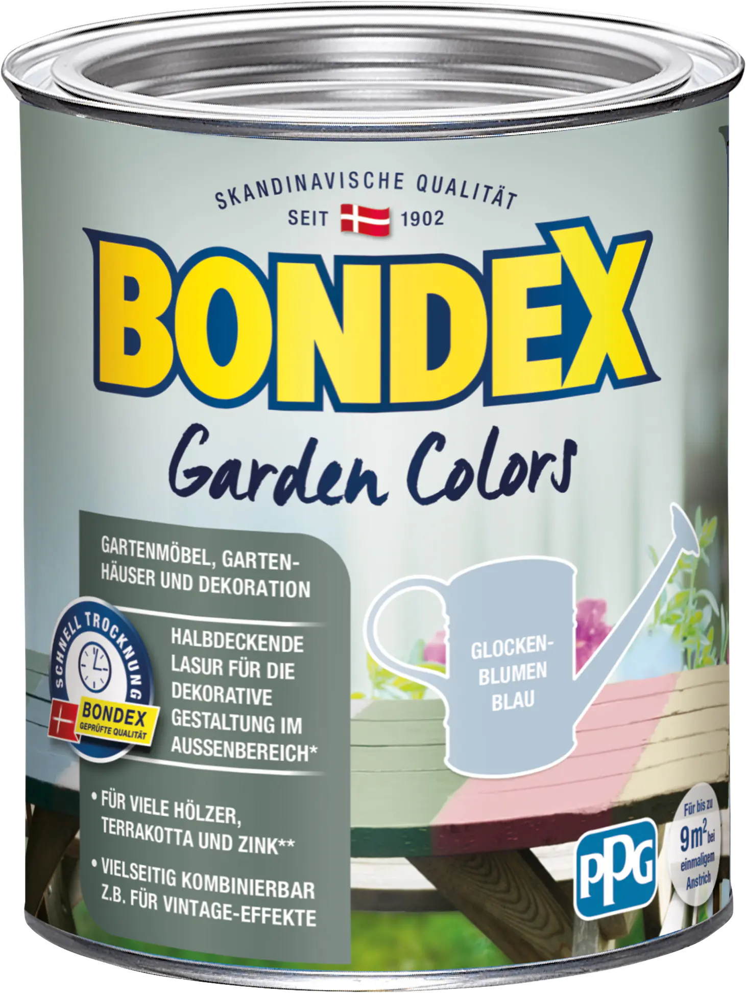 Bondex Garden Colors 750 ml glockenblumen blau
