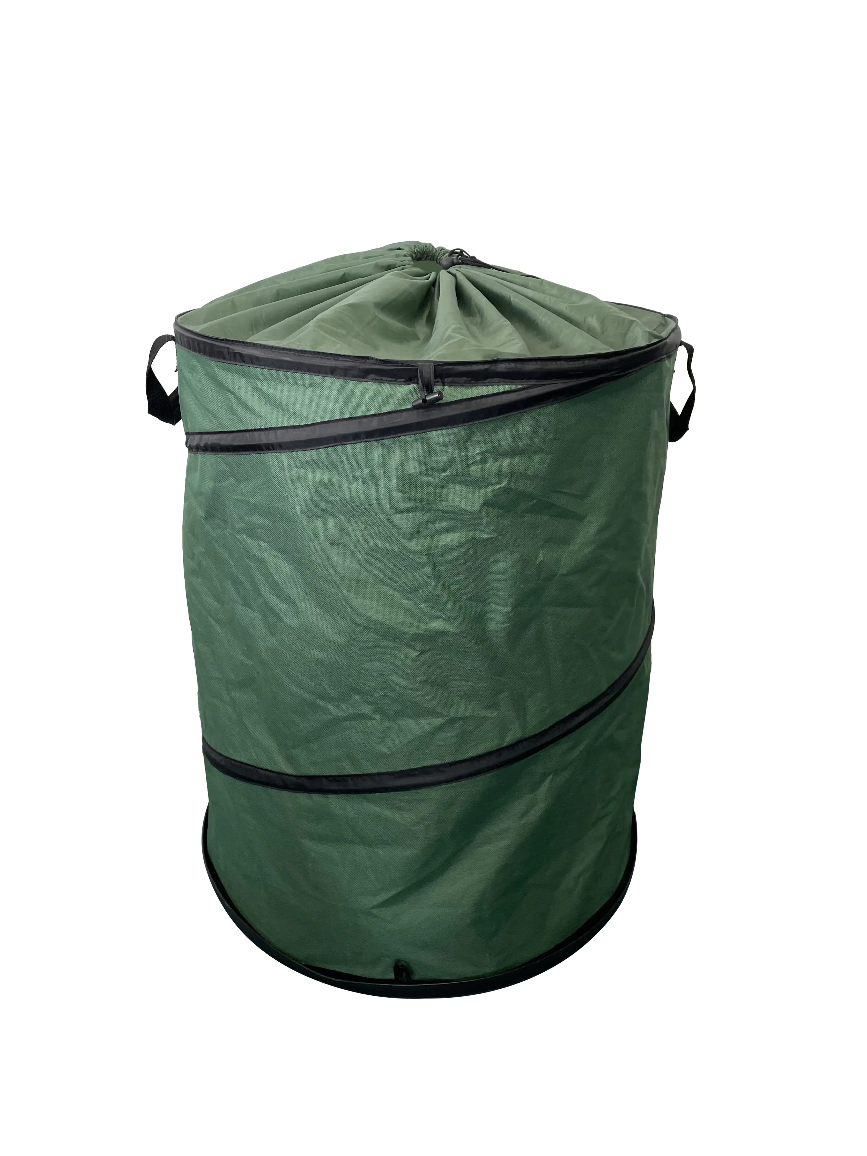 TrendLine Gartenabfallsack 160 L verschließbar dunkelgrün