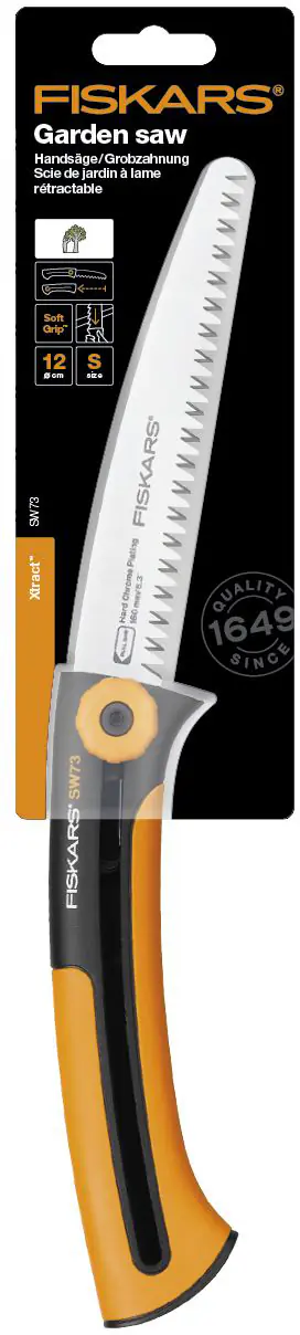 Fiskars Handsäge Xtract TM Grobzahnung 22 cm