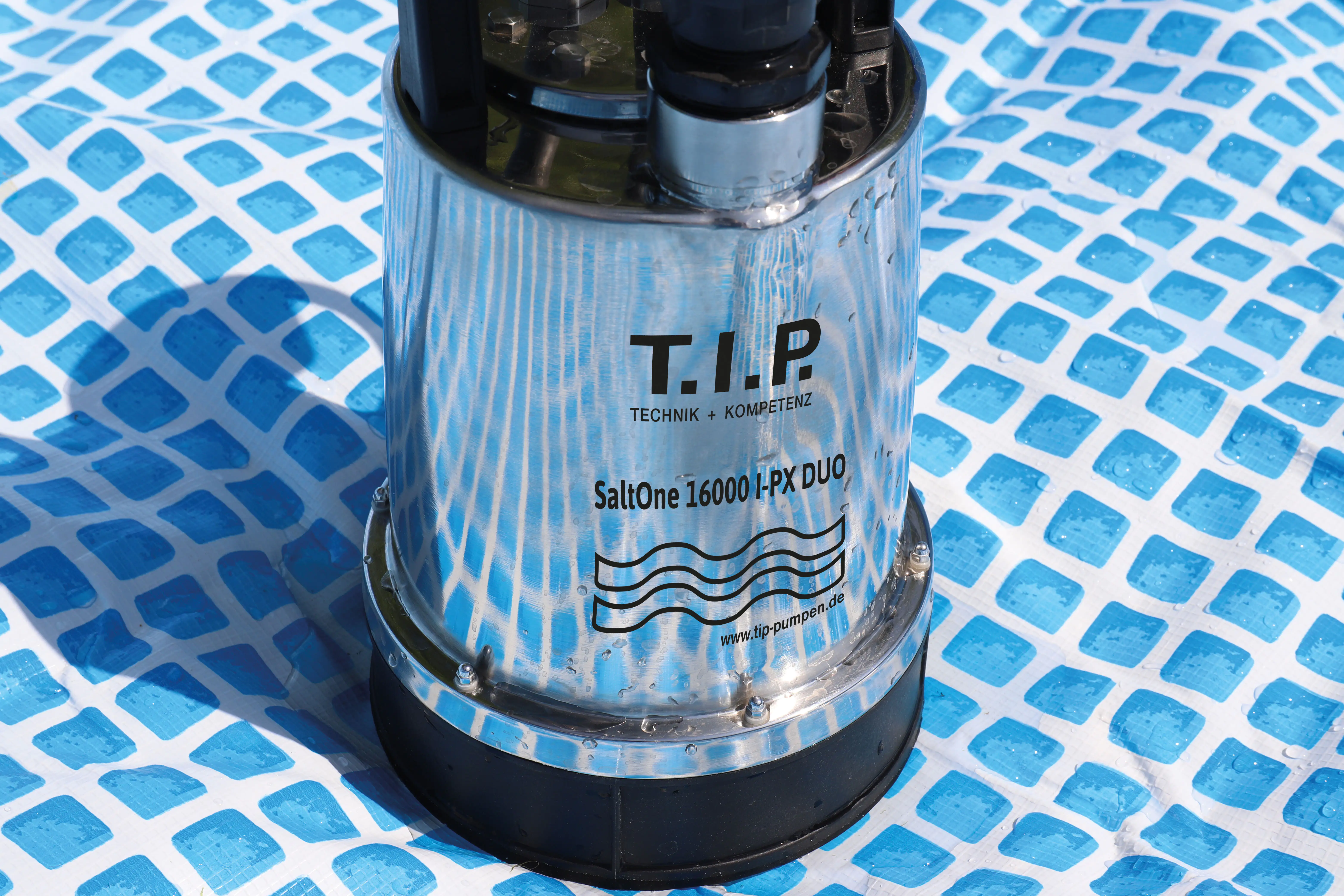T.I.P. Salzwasser Tauchpumpe SaltOne 16000 l/h 10 m I PX 900 Watt