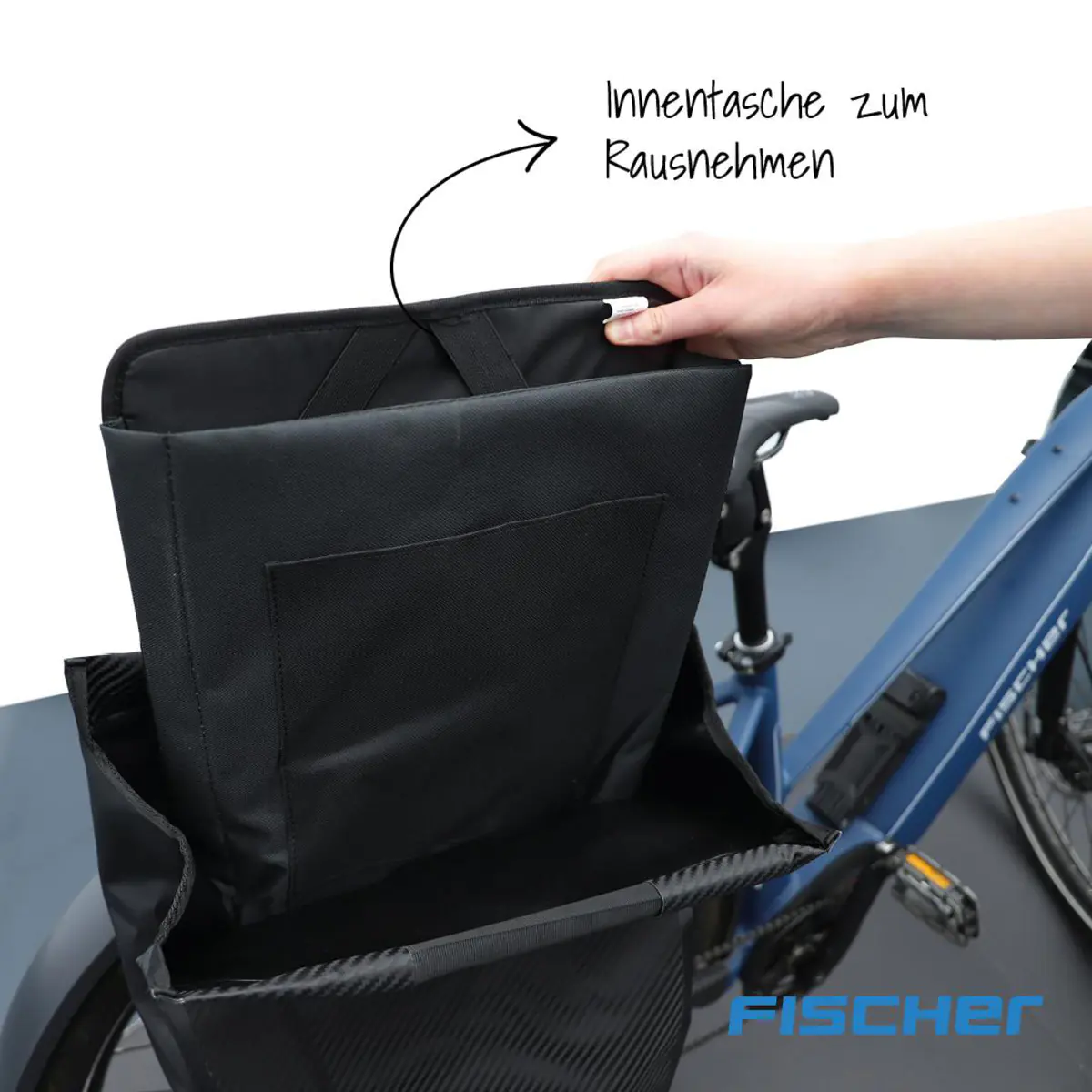 Fischer Gepäckträgertasche PLUS Emendo 23 L abschließbar