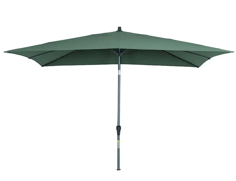 Siena Garden Mittelstockschirm Avio olive 300 x 200 cm