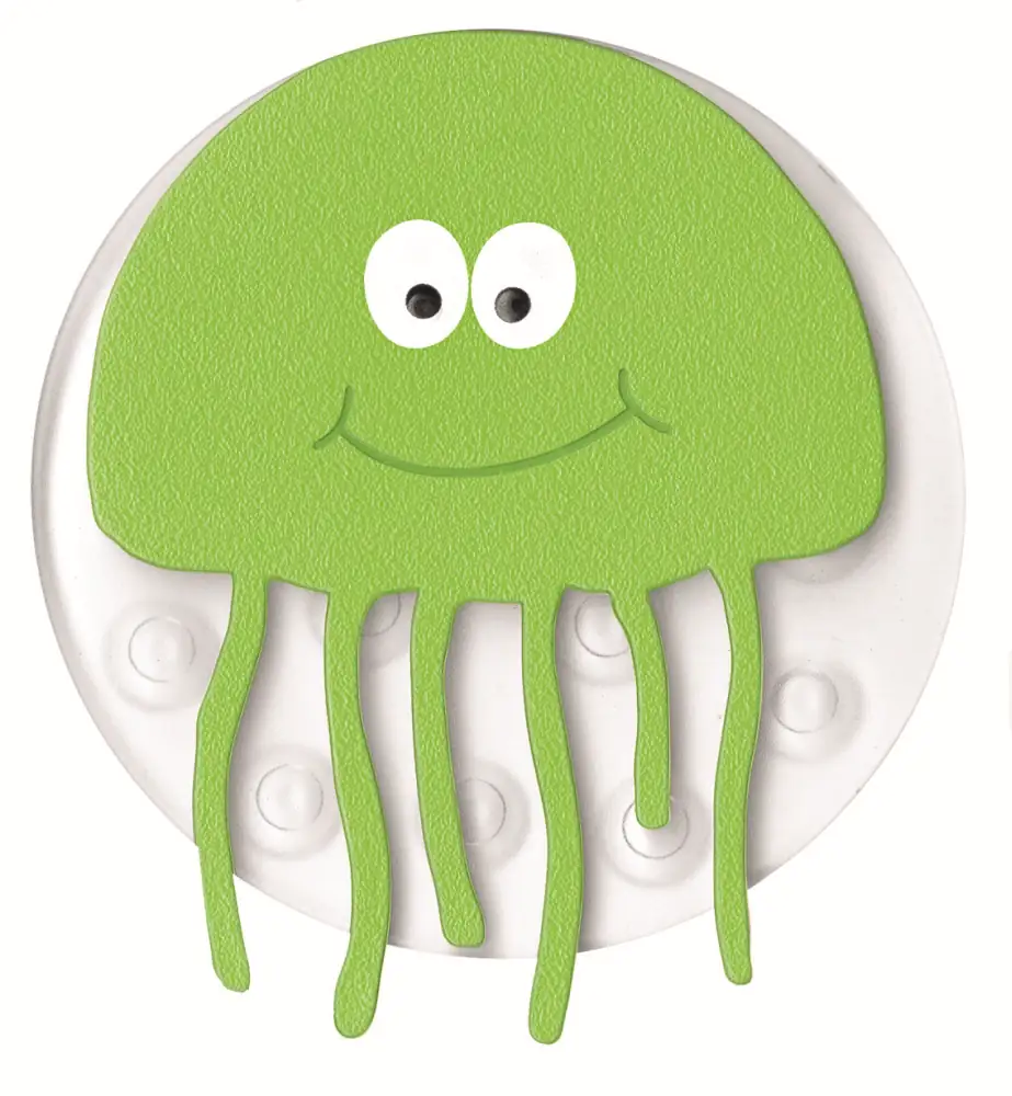 Kleine Wolke Wanneneinlage Minis Jelly 4-teilig maigrün