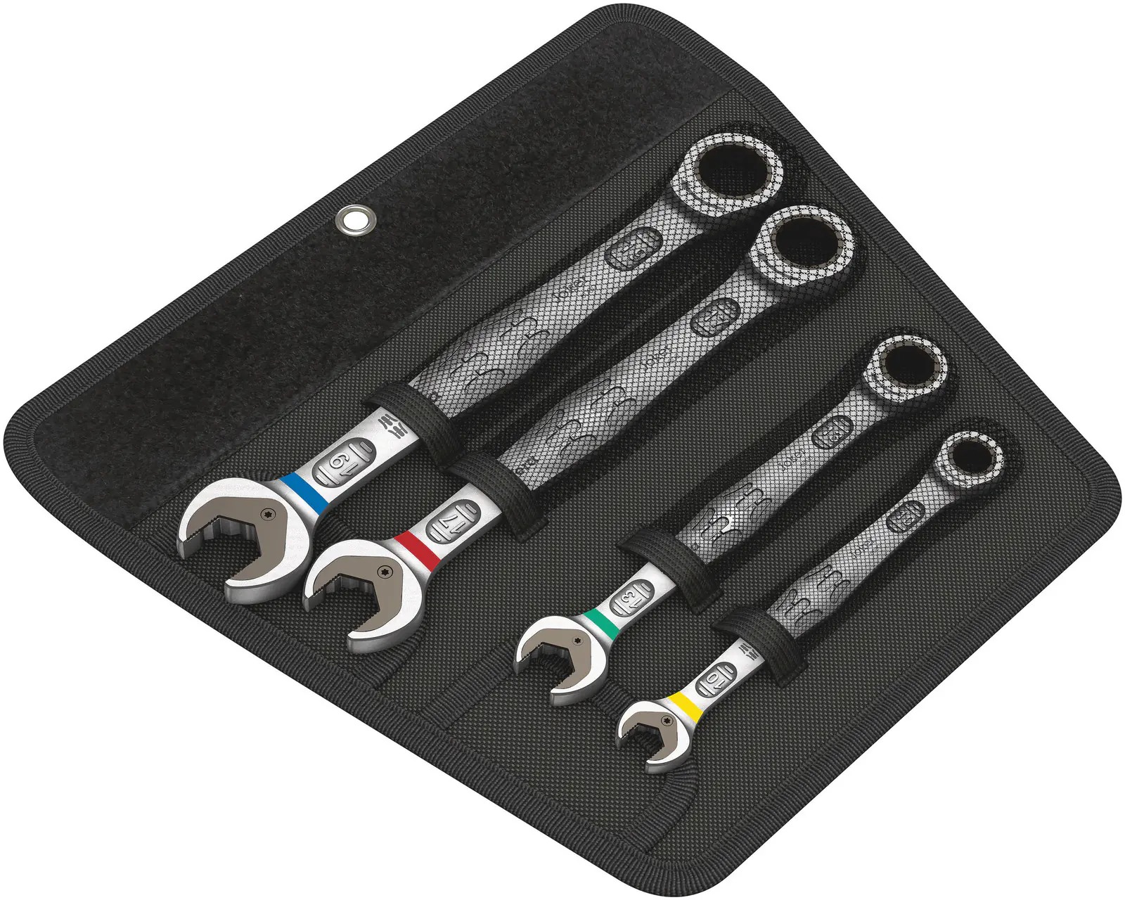 Wera Ring-Ratschen-Maulschlüssel-Satz 6000 Joker 4 Set 1 4-teilig