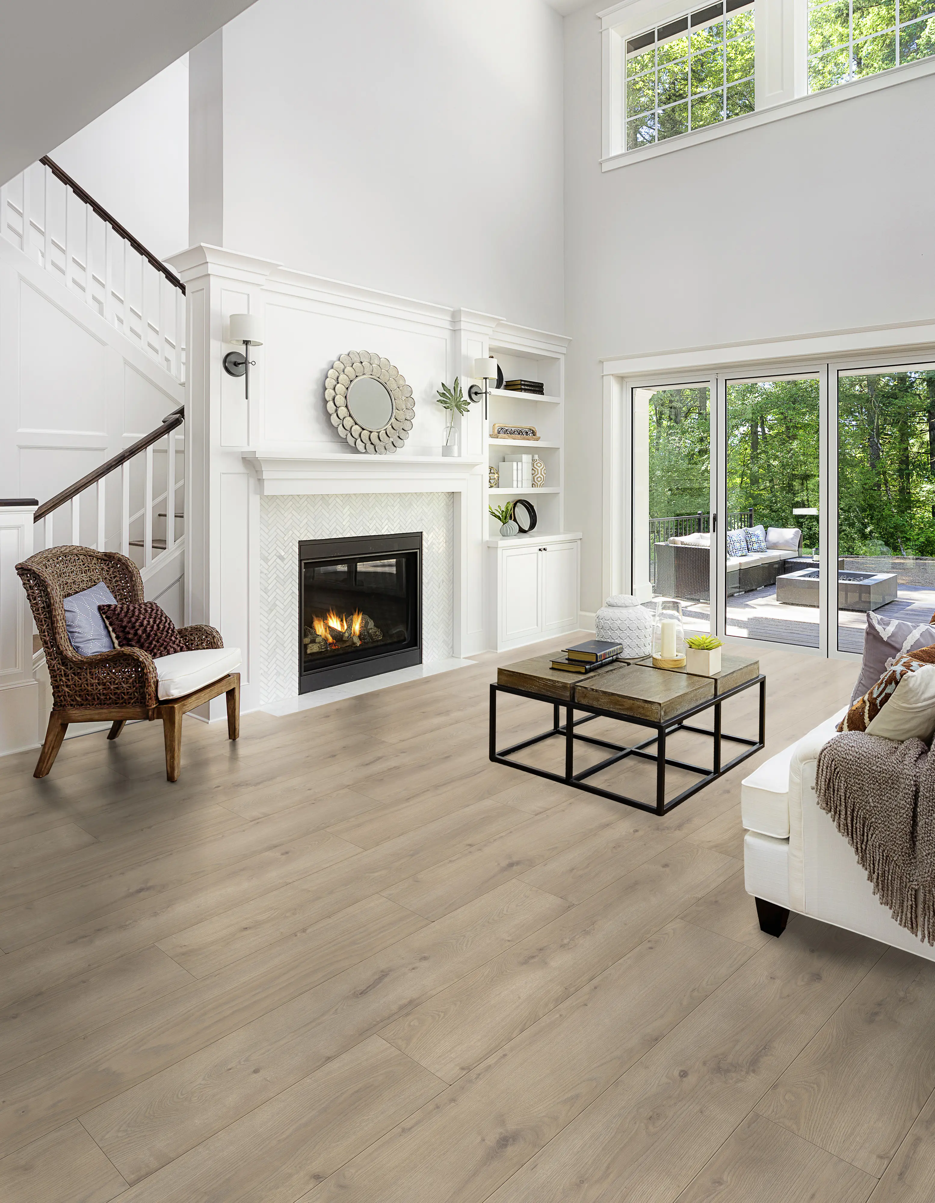 Classen Laminat Megaloc Aquaprotect 128,5 x 19,2 cm 8 mm Oak light brown