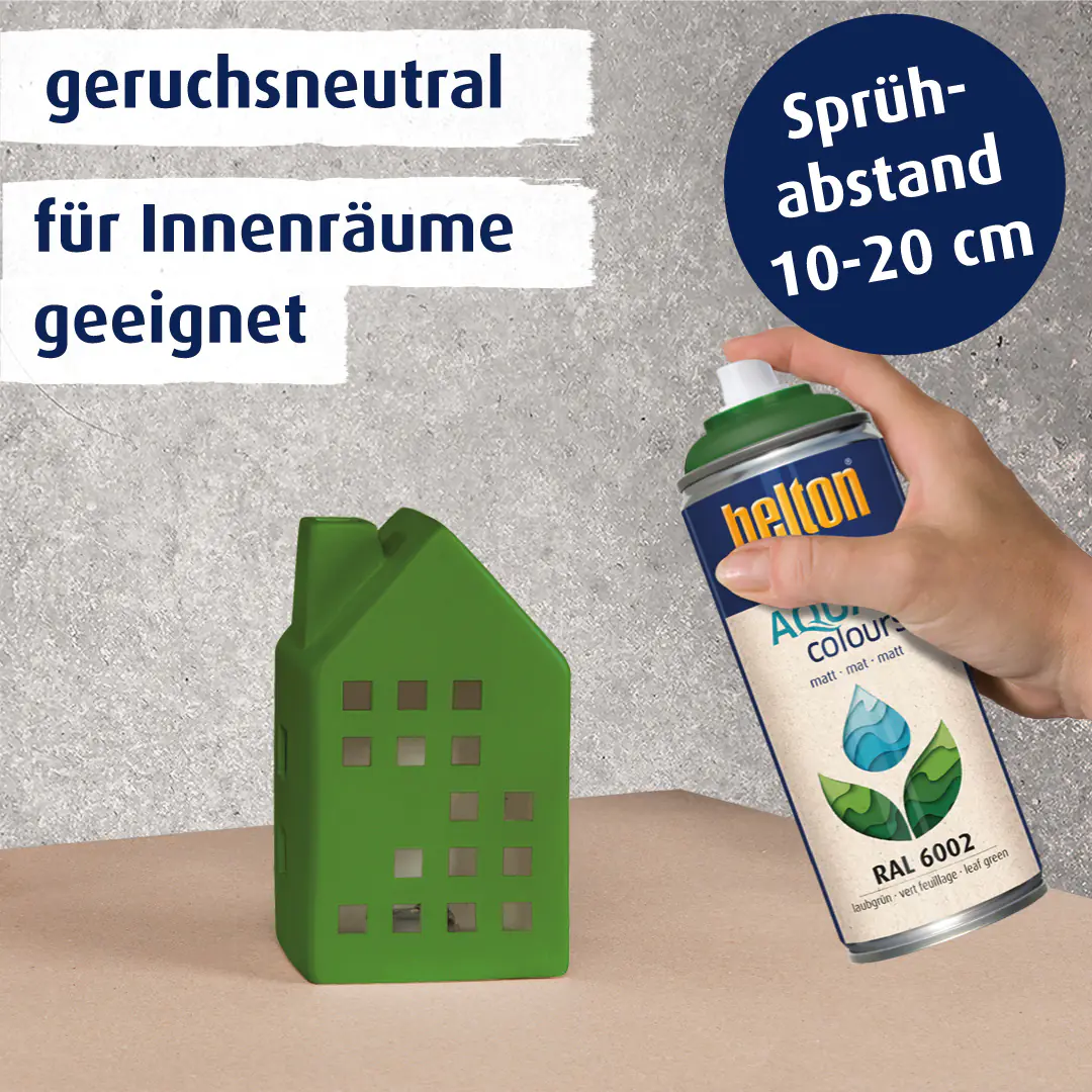 belton free Lackspray AQUAcolours 400 ml laubgrün matt