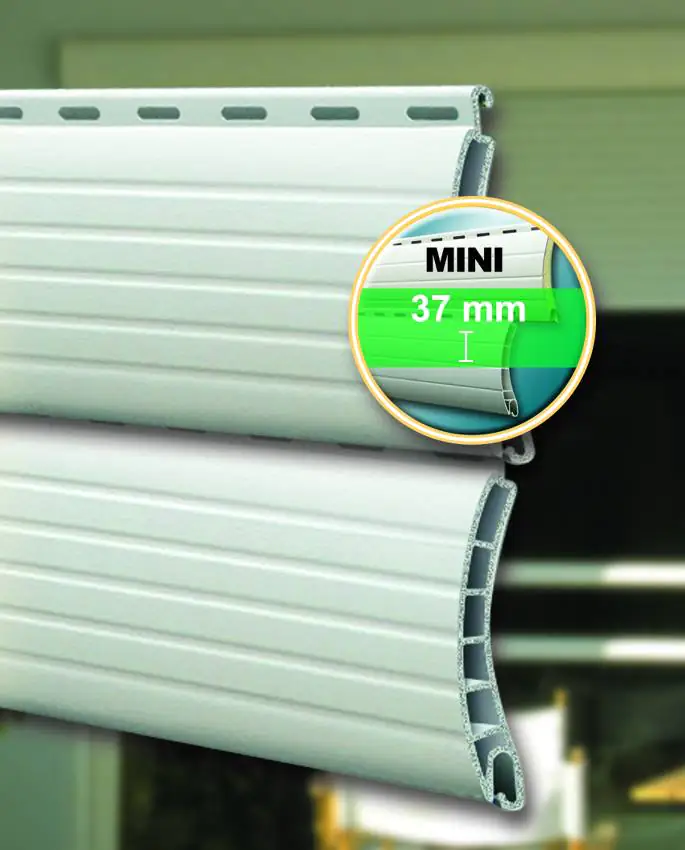Schellenberg Rollladenprofil Mini 180 cm weiß
