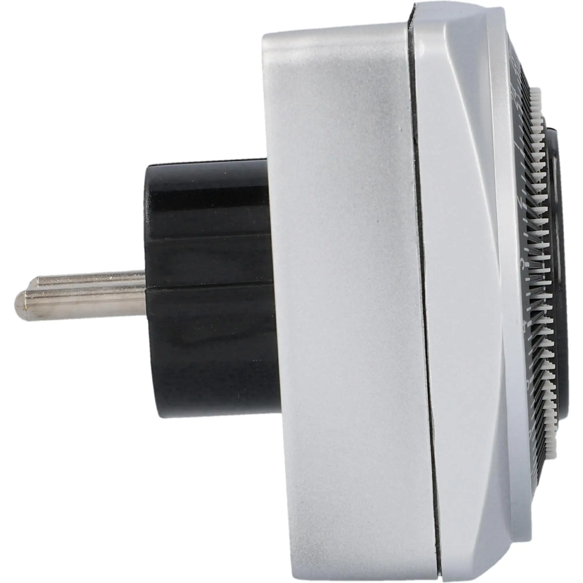 Zeitschaltuhr kompakt 3.600W mechanisch, silber, IP20