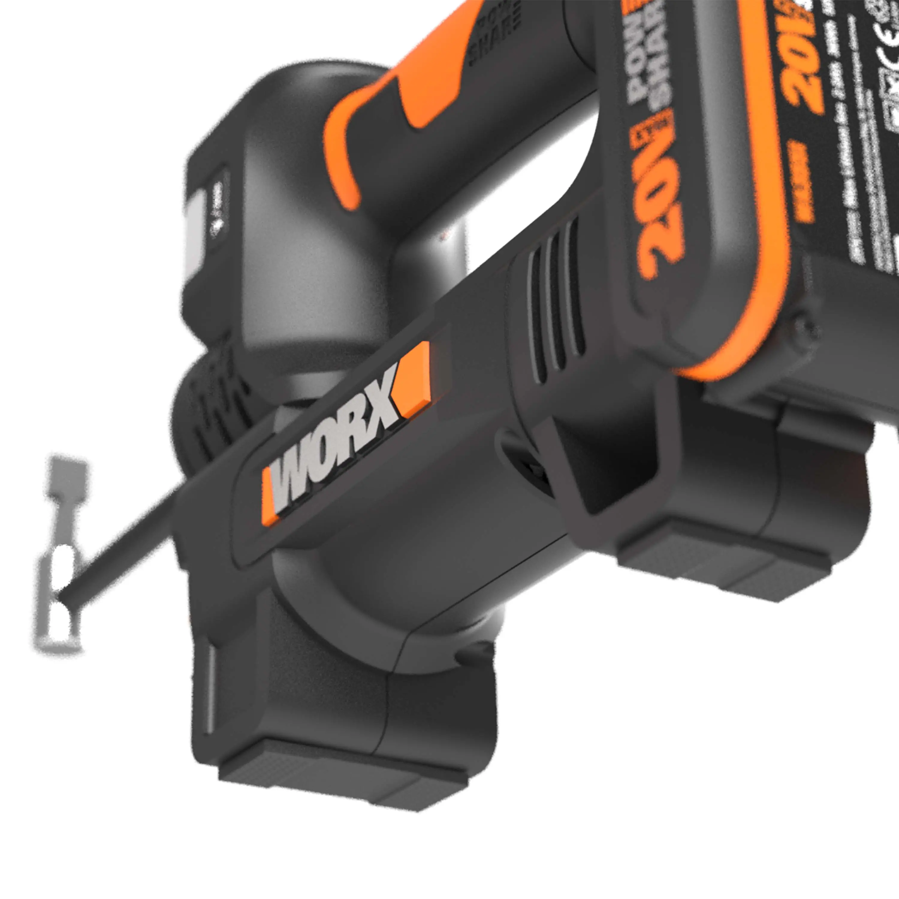Worx Akku-Kompressor WX092 20 V inkl. Akku 2 Ah & Ladegerät