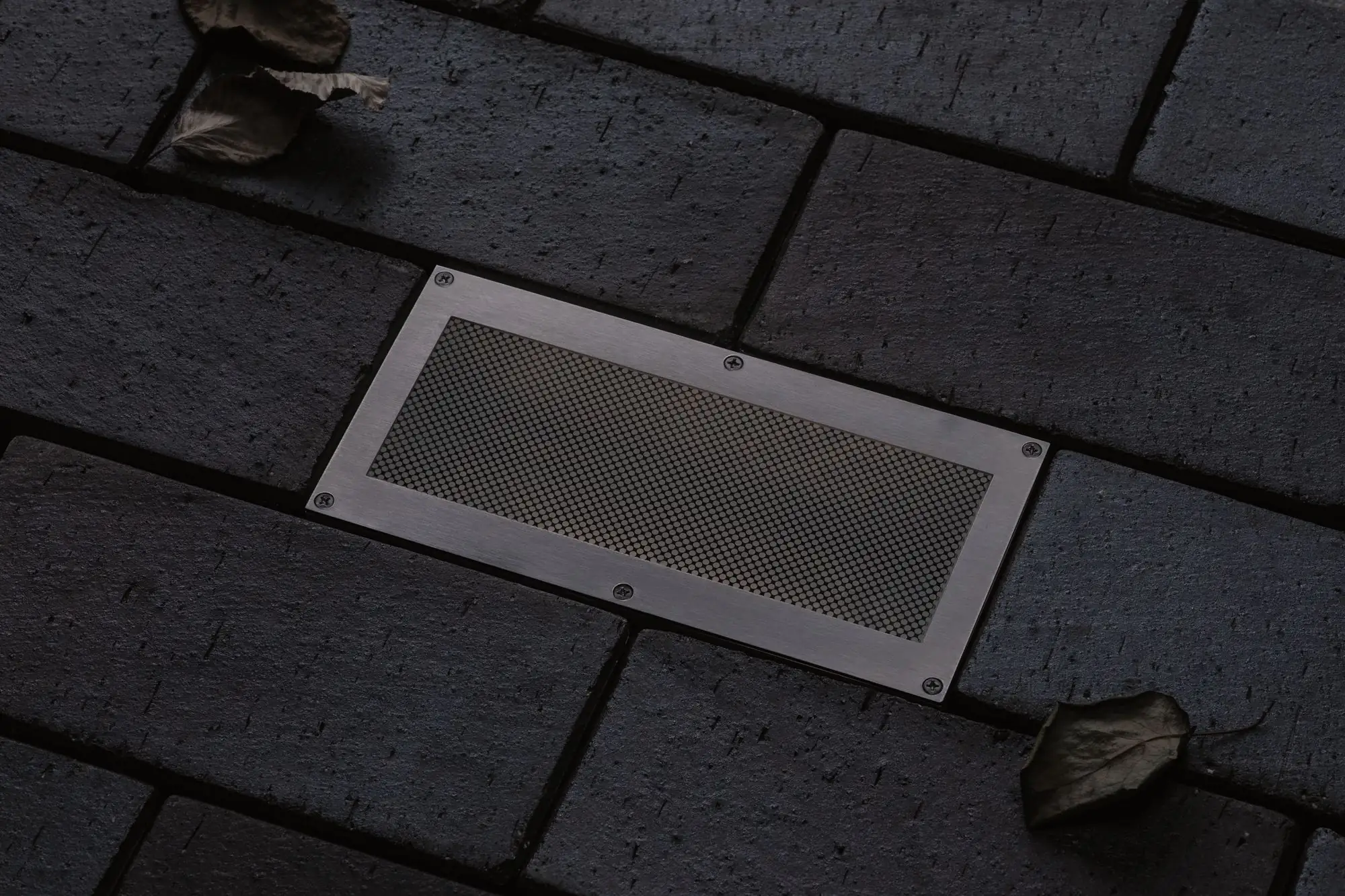 Paulmann LED Außen-Bodeneinbauleuchte Brick alu-grau 20 x 10 cm warmweiß