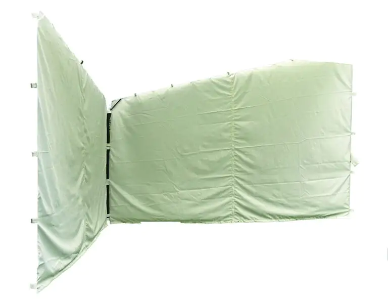 Siena Garden Seitenteile zu Pavillon Berlino 400 x 400 cm weiß 2er Set