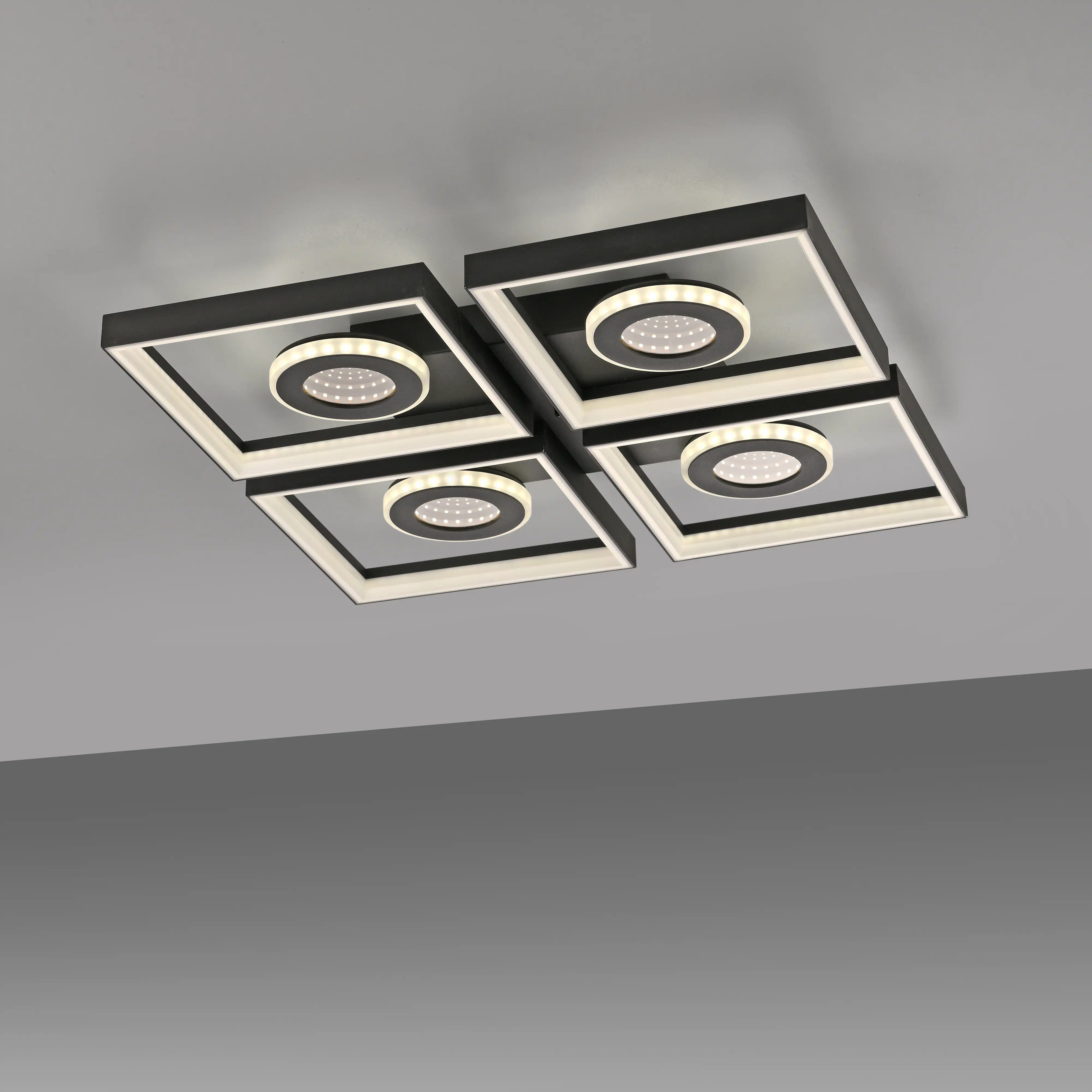 Paul Neuhaus LED Deckenleuchte Traforo 53 cm warmweiß-kaltweiß dimmbar 