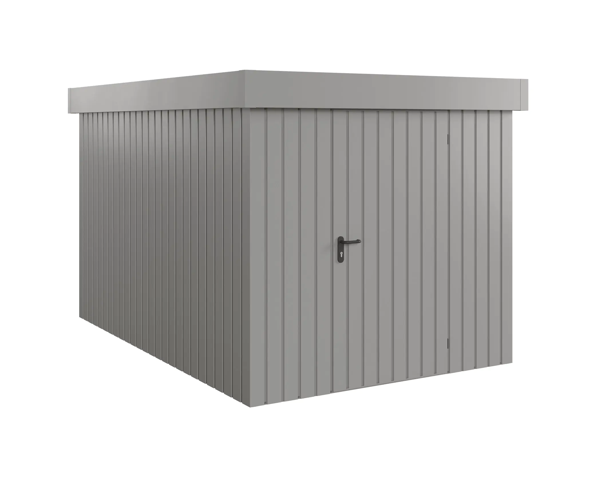 EcoStar Metallgerätehaus Euroline EFD7 graualuminium 214 x 310 cm 1-flg.