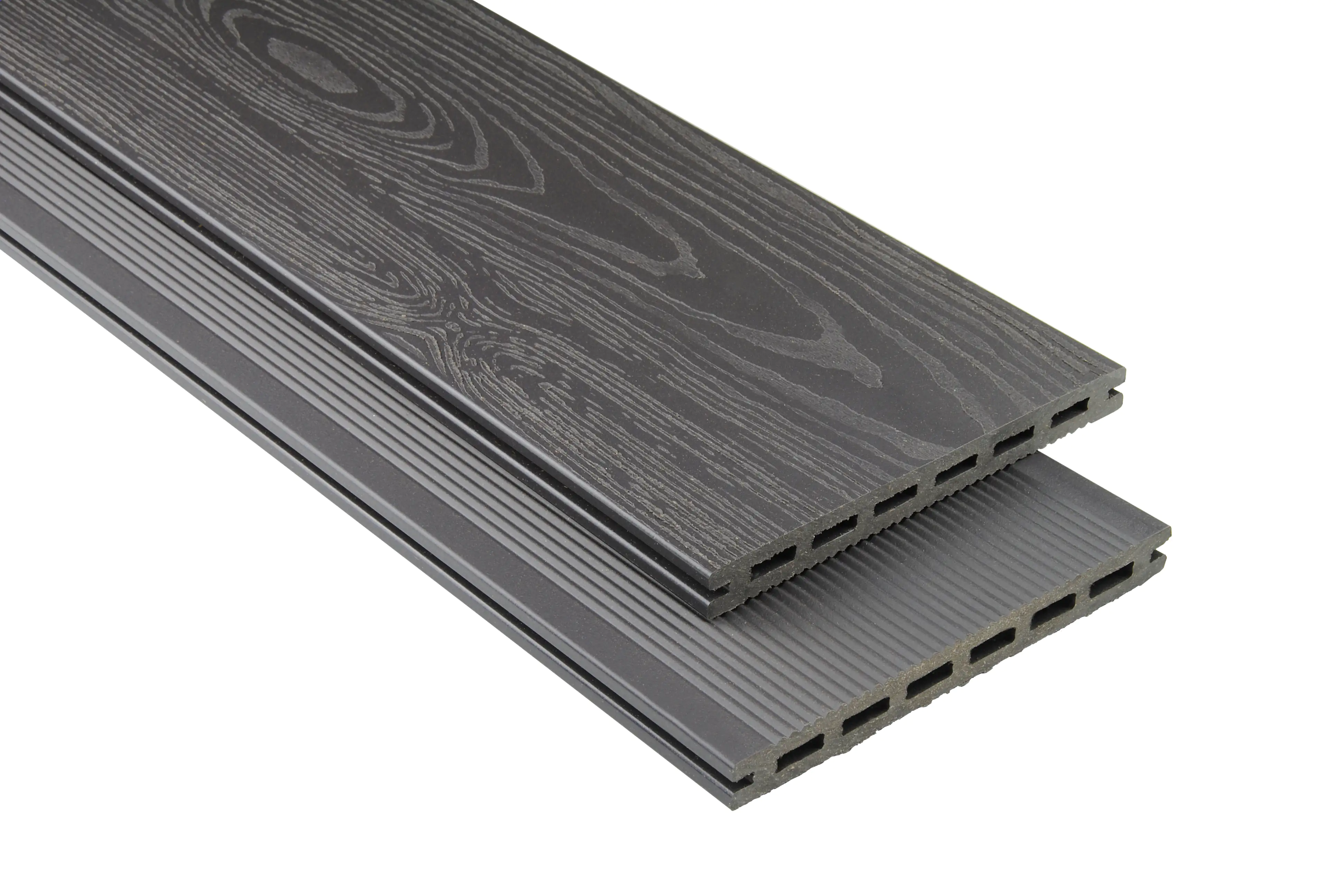 Kovalex Terrassendiele WPC 300 x 19 x 2,0 cm graubraun mattiert