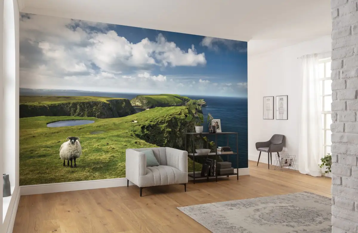 Komar Vlies Fototapete Green Ireland 450 x 280 cm 