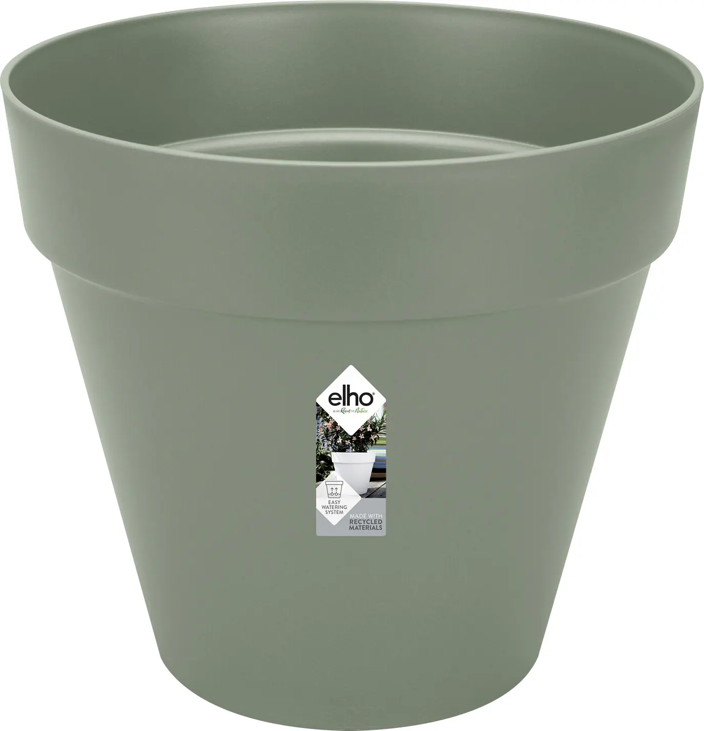 Elho Blumentopf Loft Urban Kunststoff pistaziengrün Ø 50 x 45 cm