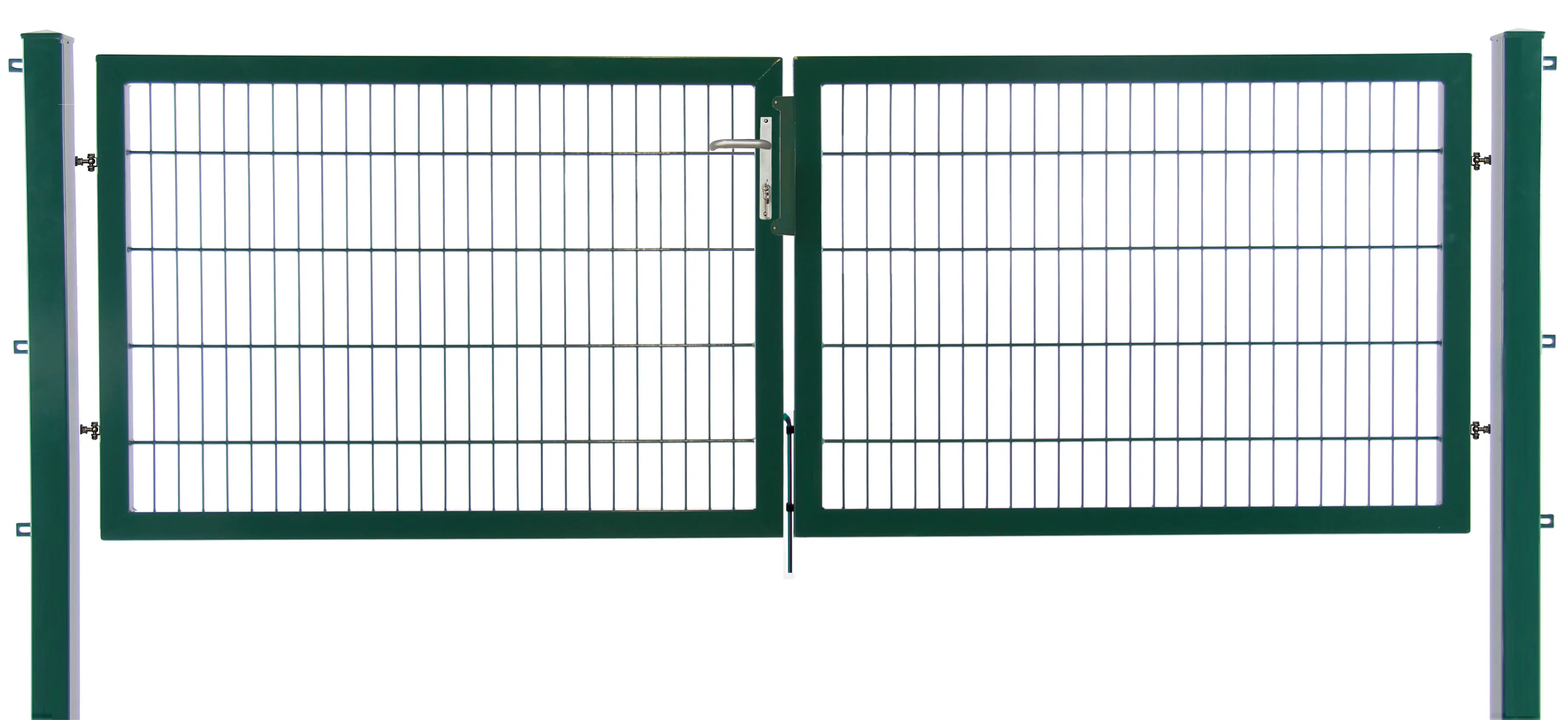 Floraworld Gartentor doppelflügelig Premium 300 x 100 cm moosgrün