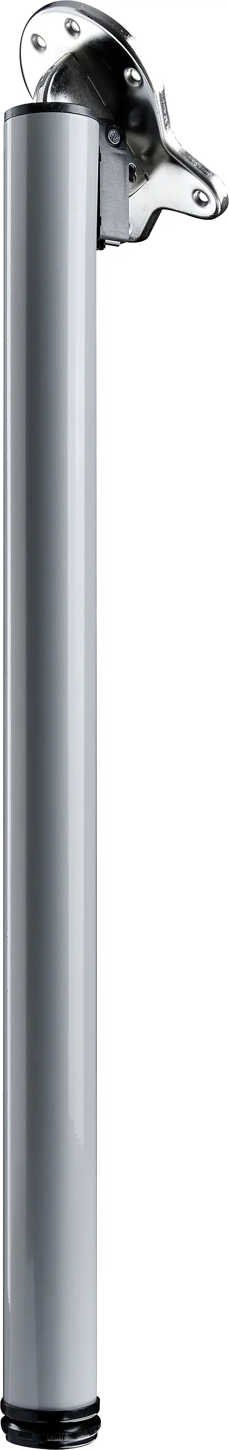 Hettich Klapp-Tischbein 5,0 x 71 cm Stahl grau - 1 Stück