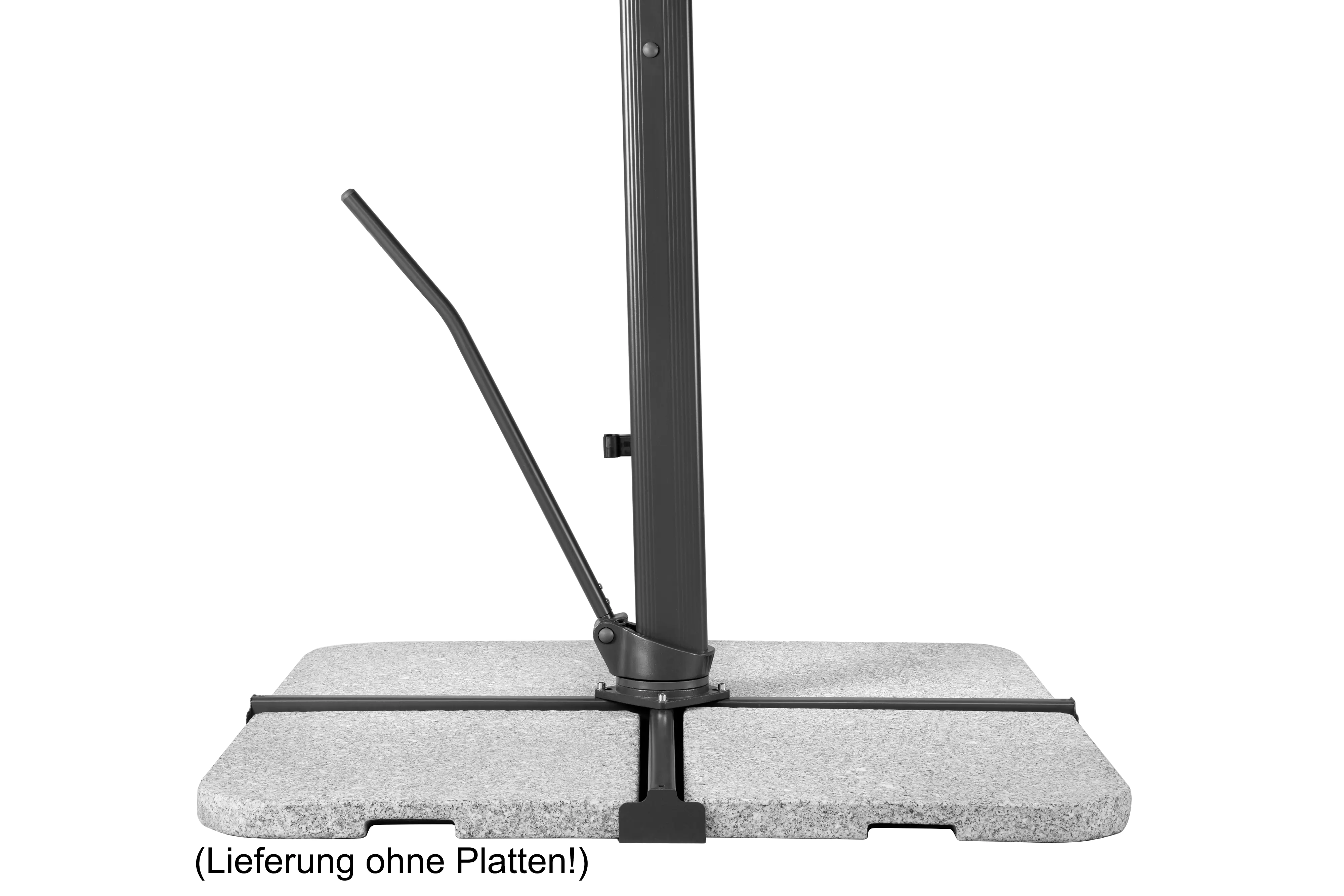 Schneider Ampelschirm Rhodos Smart natur 300 x 300 cm inkl. Sonnenschirmhülle