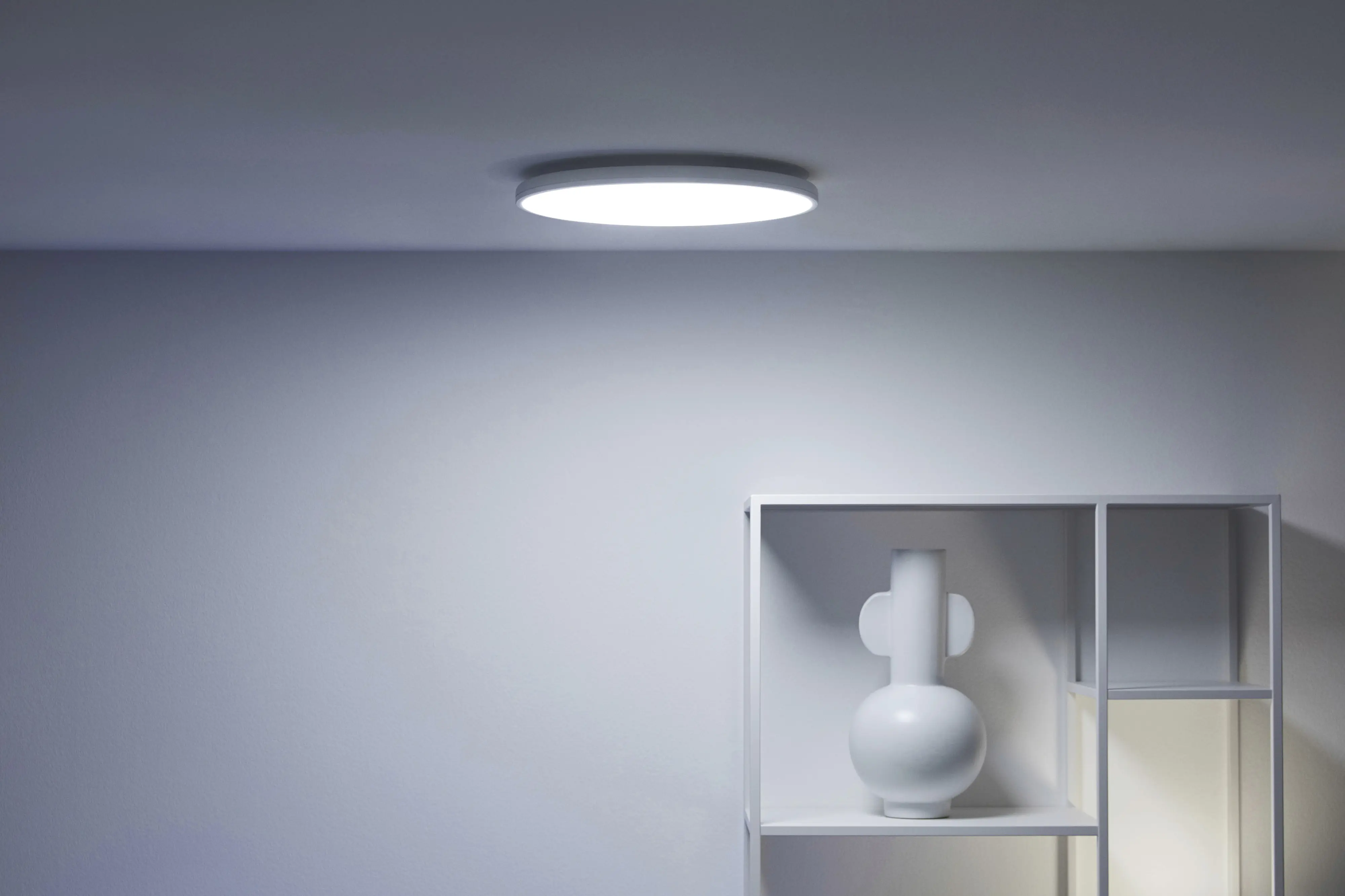 WIZ LED-Deckenleuchte Rune 40 x 4,5 cm 21W warmweiß bis kaltweiß smart weiß