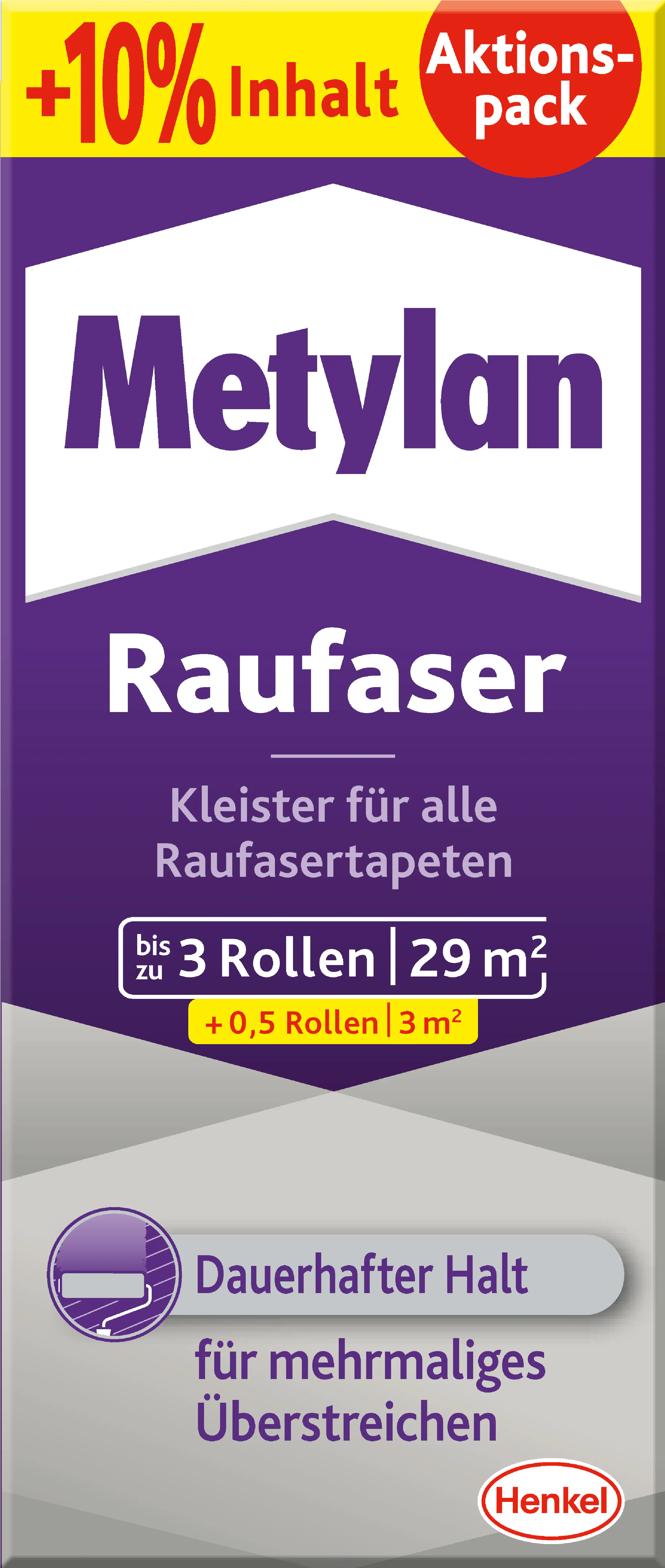 Metylan Raufaserkleister 180 g + 10 % gratis